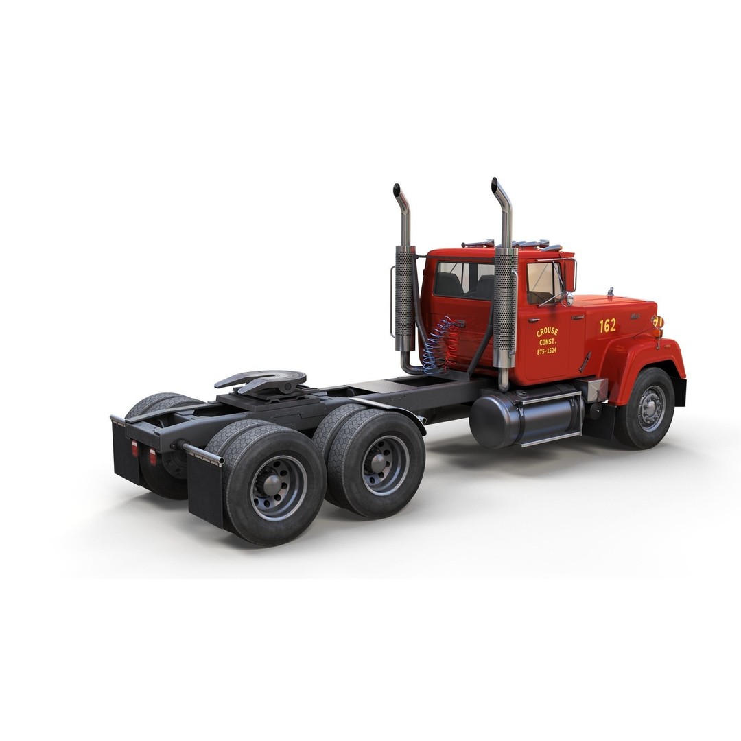 SuperLiner Dryvan Truck 3D Model – Low Poly Game Ready Asset, FBX - View 52