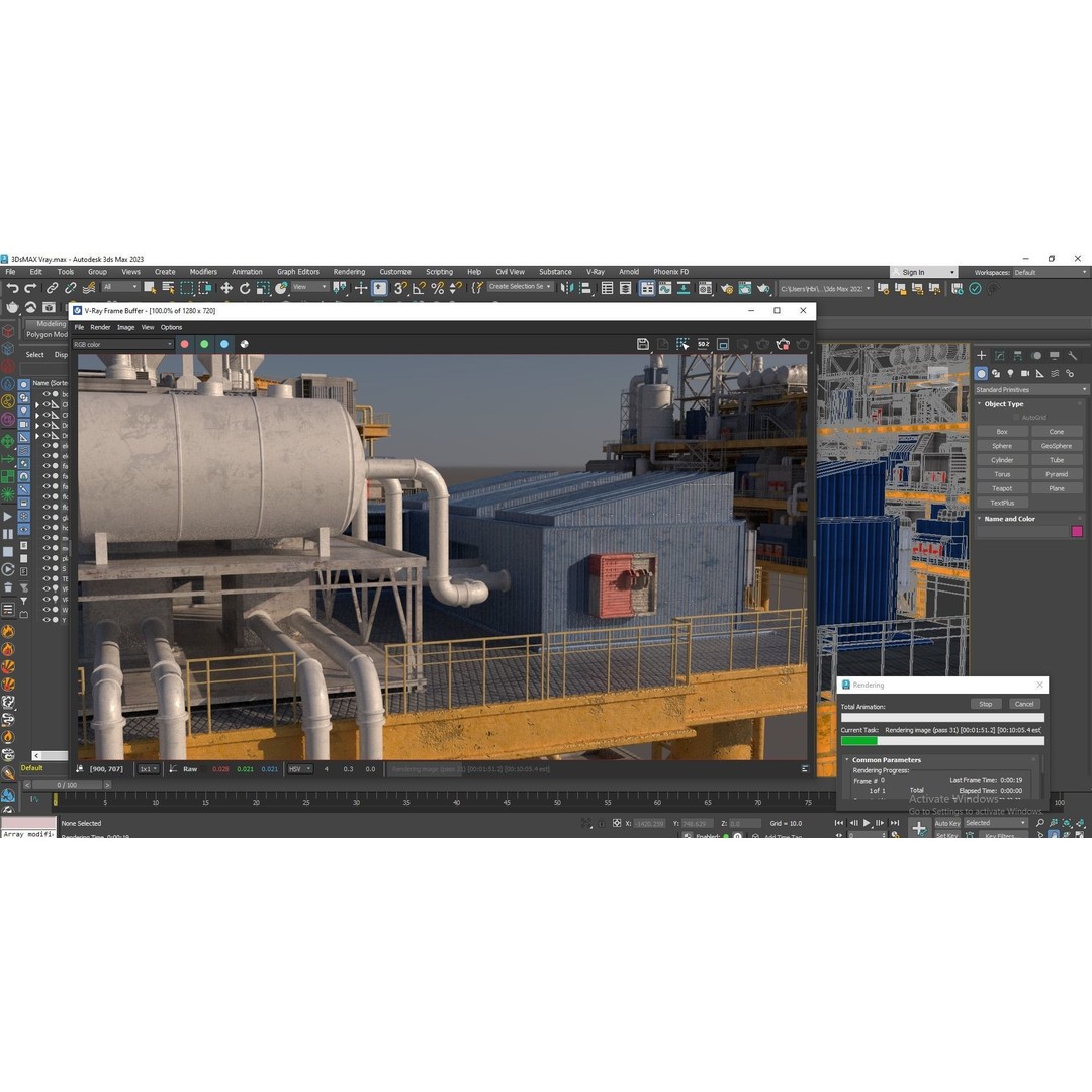 Oil Platform 3D Model – Game Ready Asset for Unreal Engine - View 13