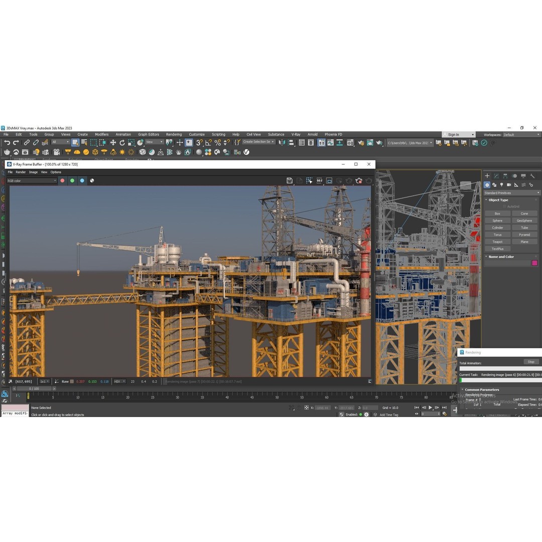 Oil Platform 3D Model – Game Ready Asset for Unreal Engine - View 18