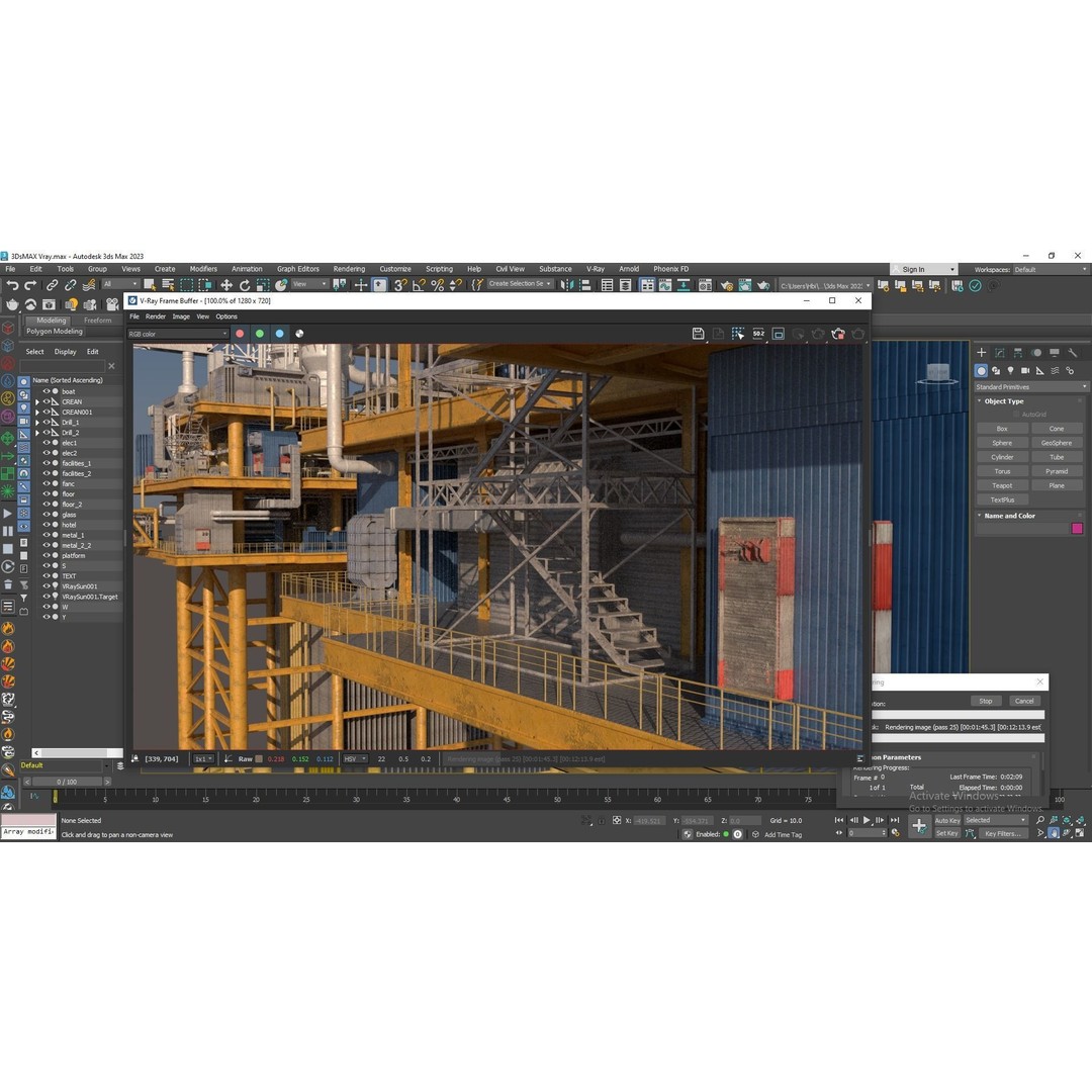 Oil Platform 3D Model – Game Ready Asset for Unreal Engine - View 19
