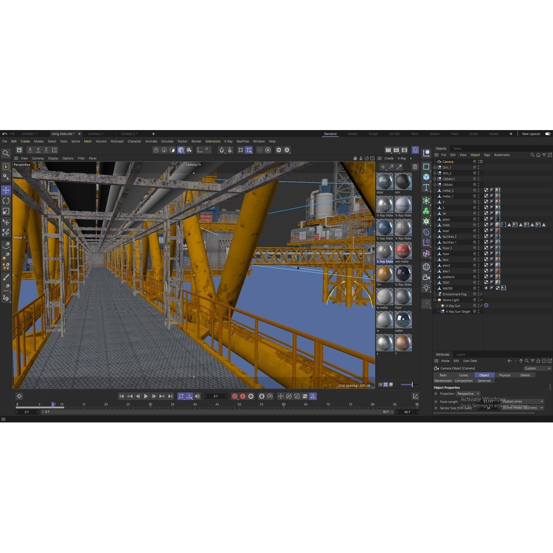 Oil Platform 3D Model – Game Ready Asset for Unreal Engine - View 21
