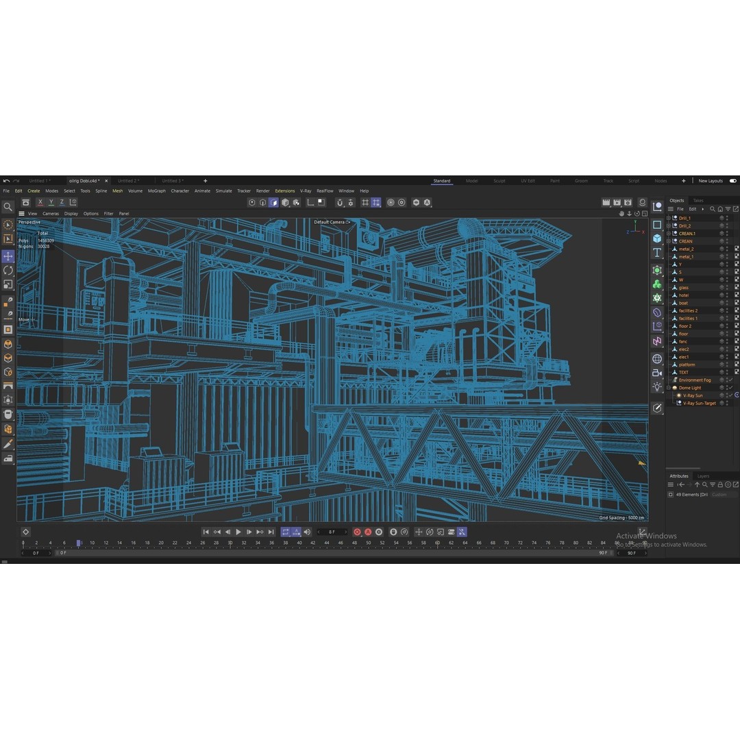 Oil Platform 3D Model – Game Ready Asset for Unreal Engine - View 22