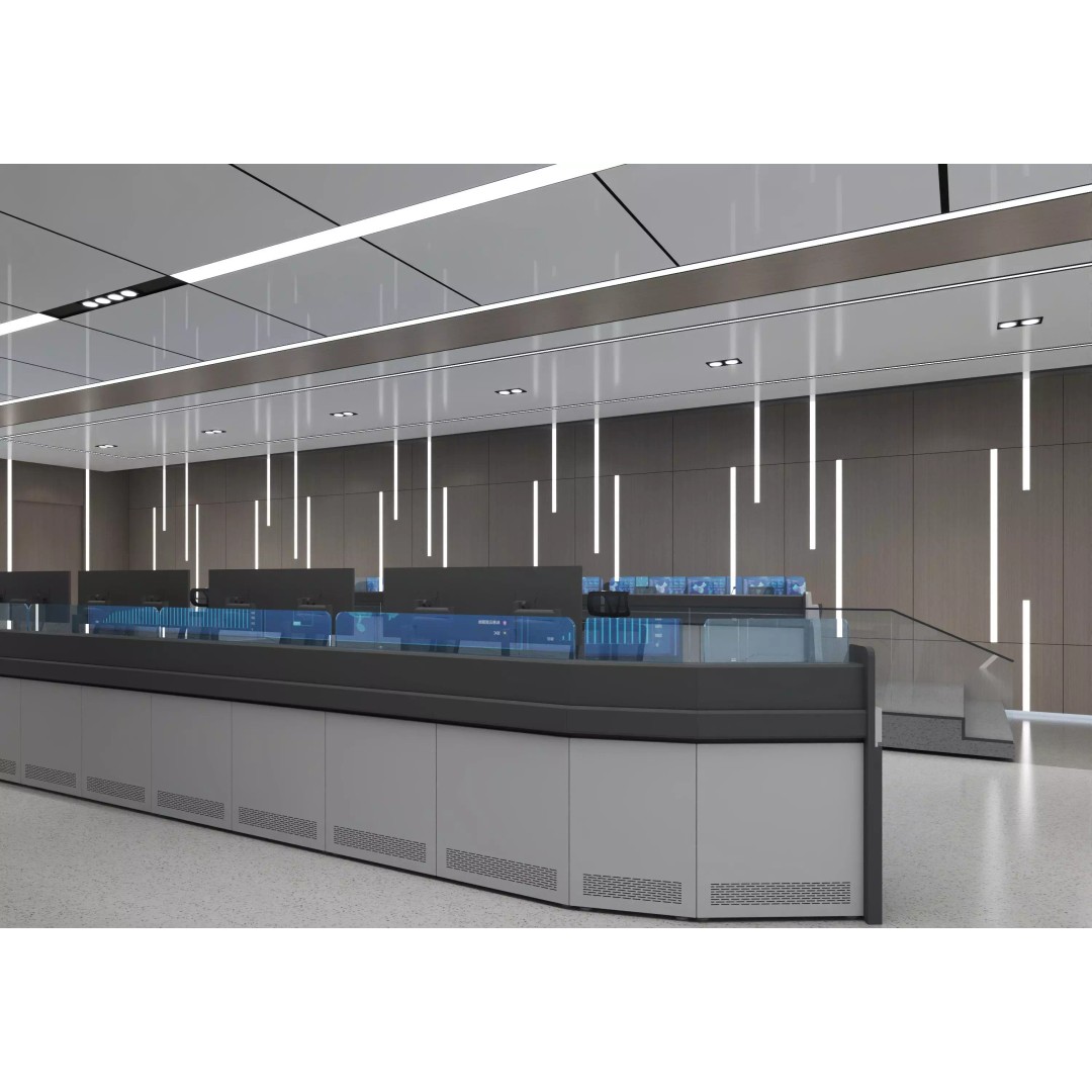 Control Room 3D Model – Detailed Office Environment, FBX, OBJ - View 5