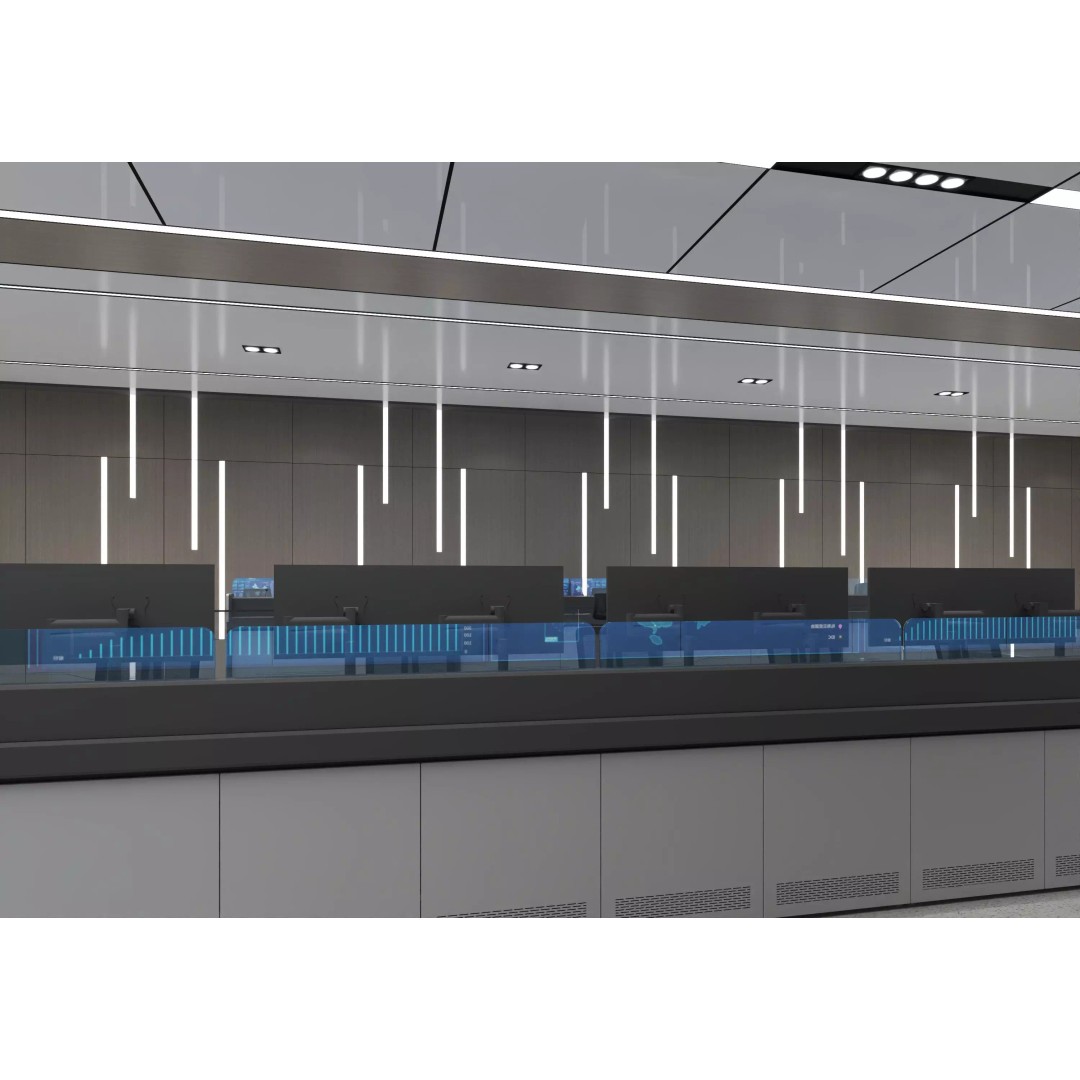 Control Room 3D Model – Detailed Office Environment, FBX, OBJ - View 7