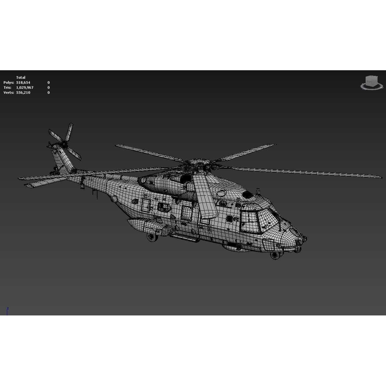 NH-90 Marina - Game-Ready 3D Model - View 14