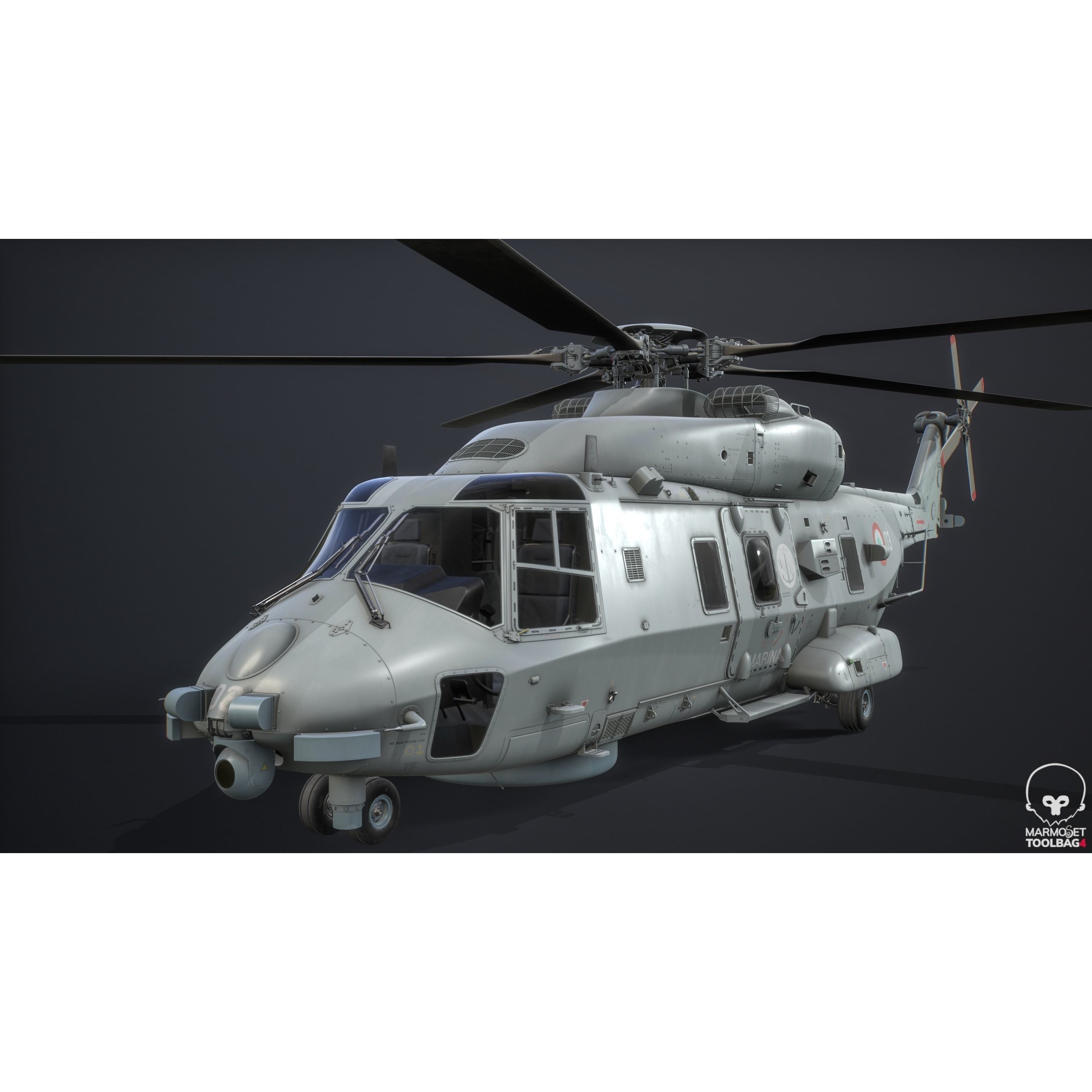 NH-90 Marina - Game-Ready 3D Model - View 4