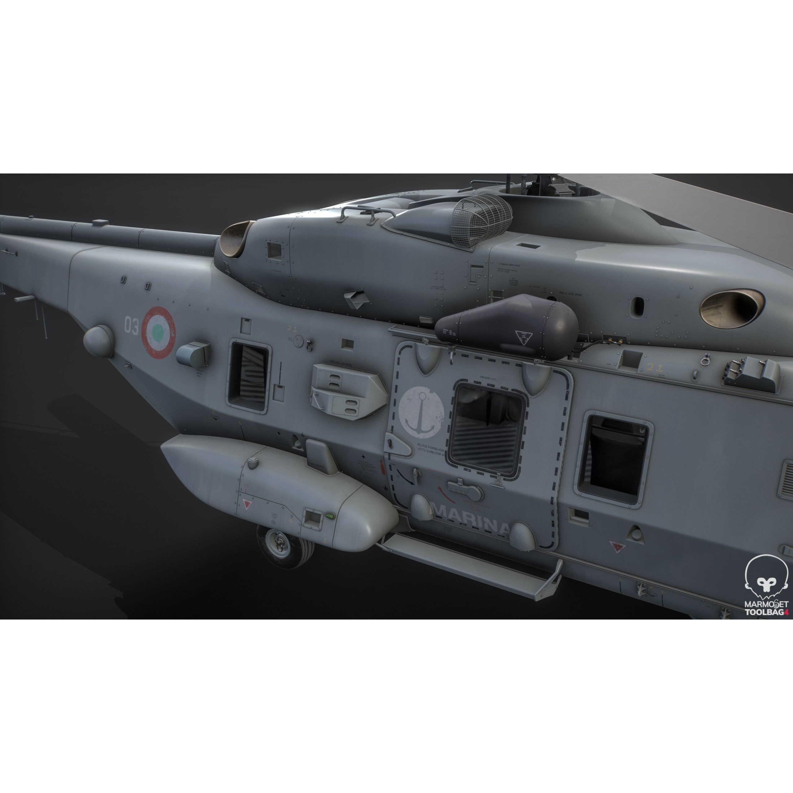 NH-90 Marina - Game-Ready 3D Model - View 5
