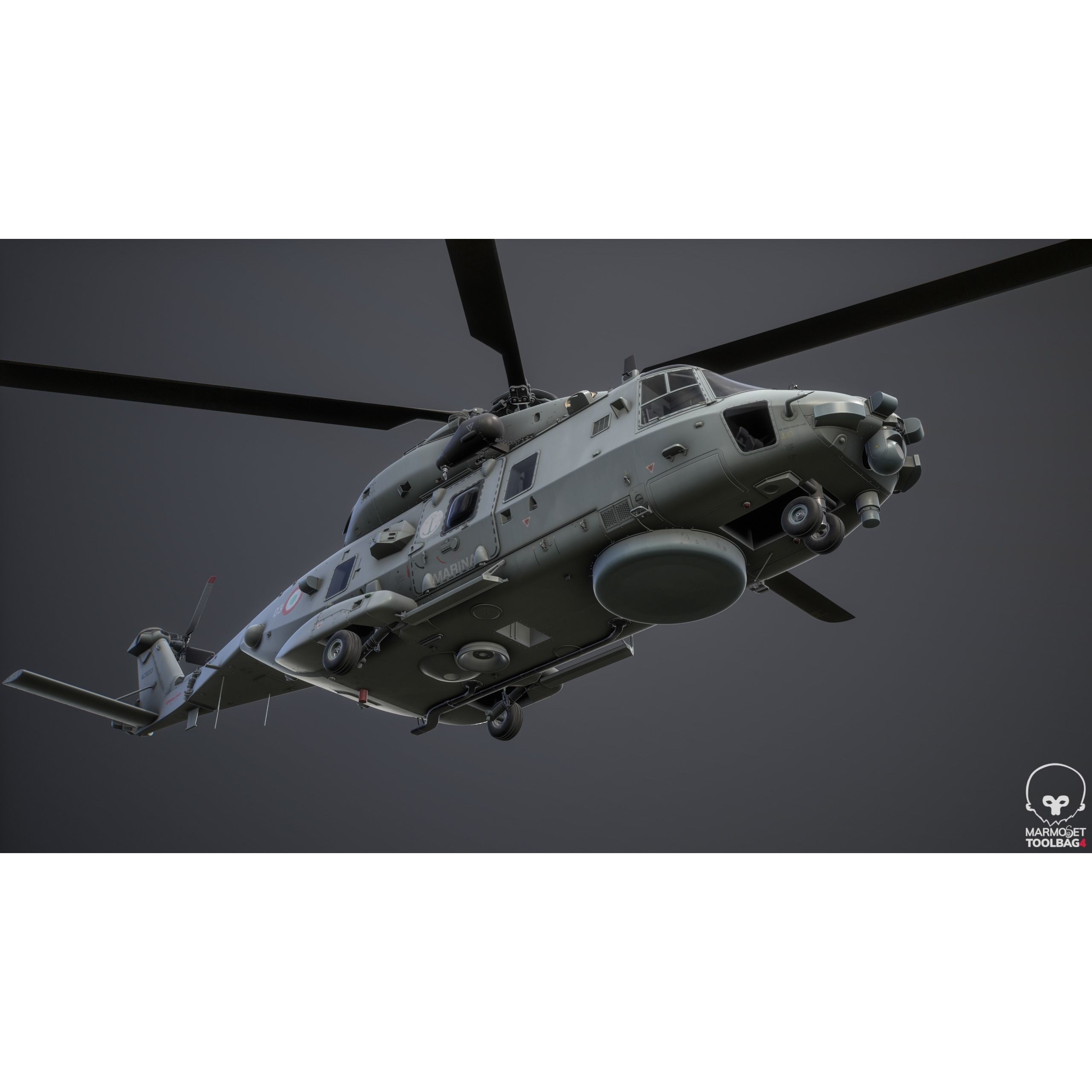 NH-90 Marina - Game-Ready 3D Model - View 8