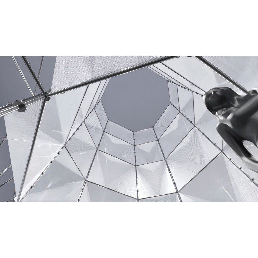 Layher Structure Pavilion 6 3D Model – Architectural Pavilion, FBX, OBJ - View 13