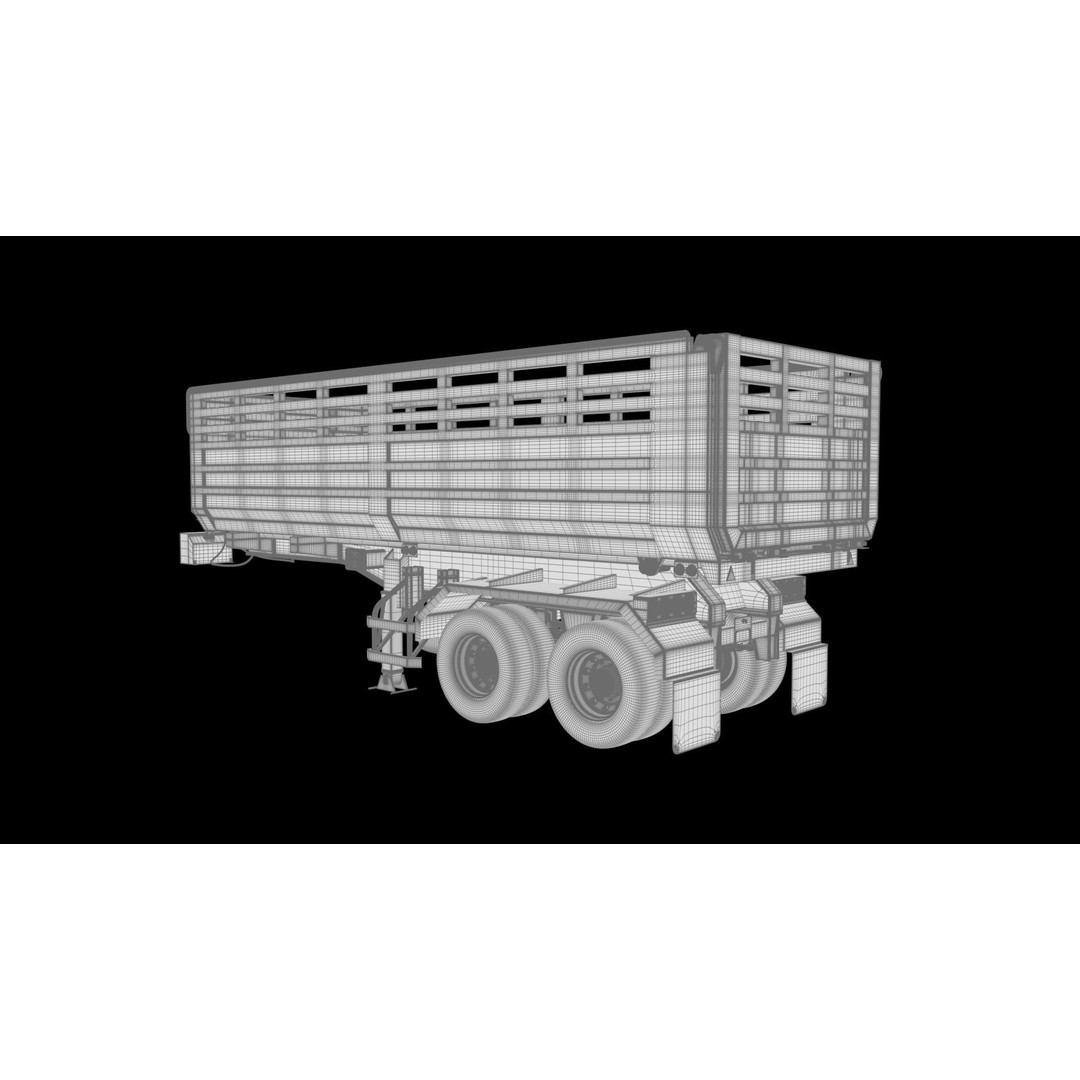 DECA-GXZ360 Only Dump 3D Model – High Poly Vehicle, FBX, OBJ - View 17