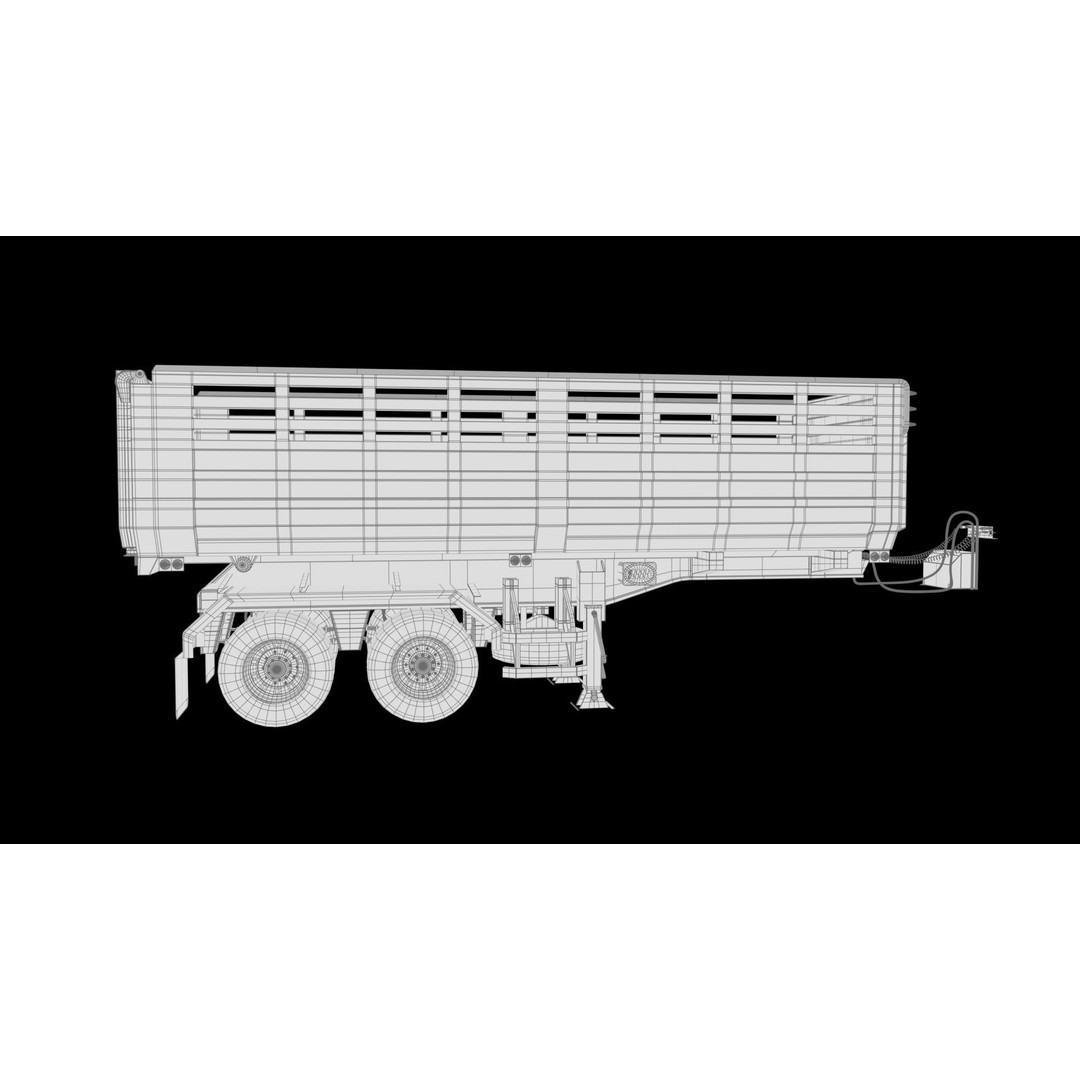 DECA-GXZ360 Only Dump 3D Model – High Poly Vehicle, FBX, OBJ - View 20