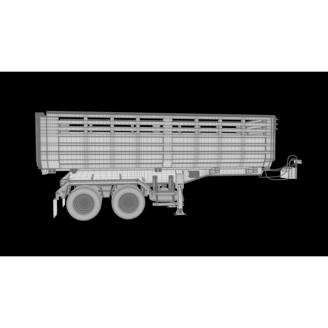 DECA-GXZ360 Only Dump 3D Model – High Poly Vehicle, FBX, OBJ - View 21
