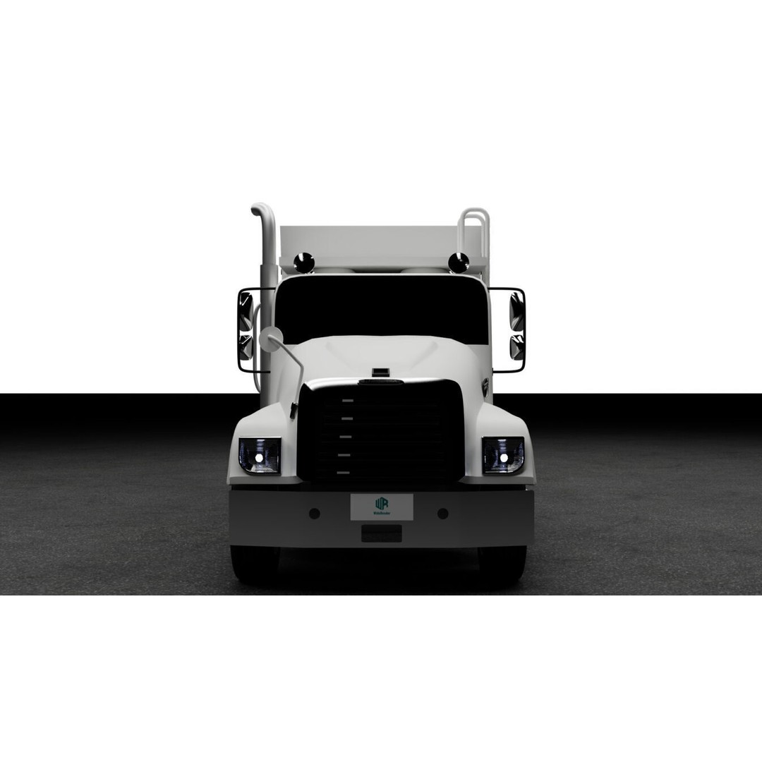 Volumetric Concrete Mixer Truck 3D Model – High-Quality Animated Asset, FBX, OBJ - View 4