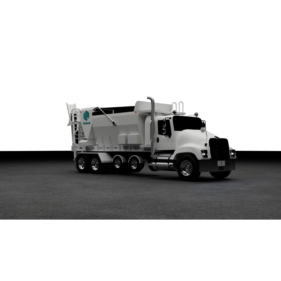 Volumetric Concrete Mixer Truck 3D Model – High-Quality Animated Asset, FBX, OBJ - View 6
