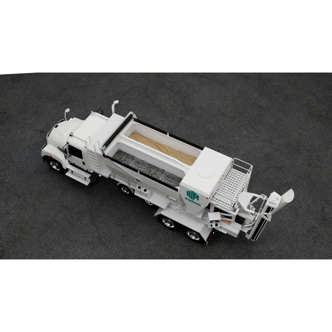 Volumetric Concrete Mixer Truck 3D Model – High-Quality Animated Asset, FBX, OBJ - View 9
