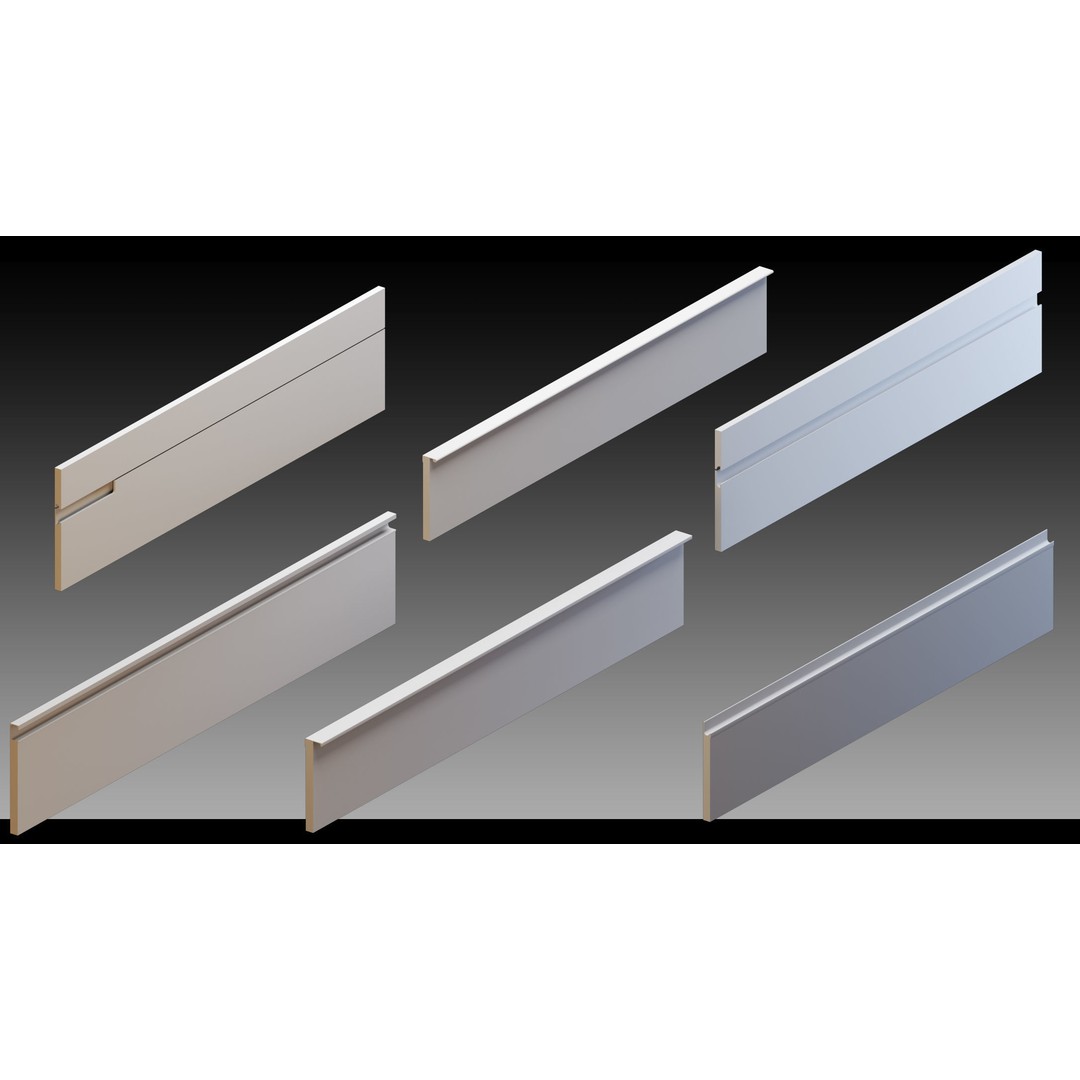 Cabinet Handles 3D Model – High Detail Polygon Mesh, FBX, OBJ - View 15