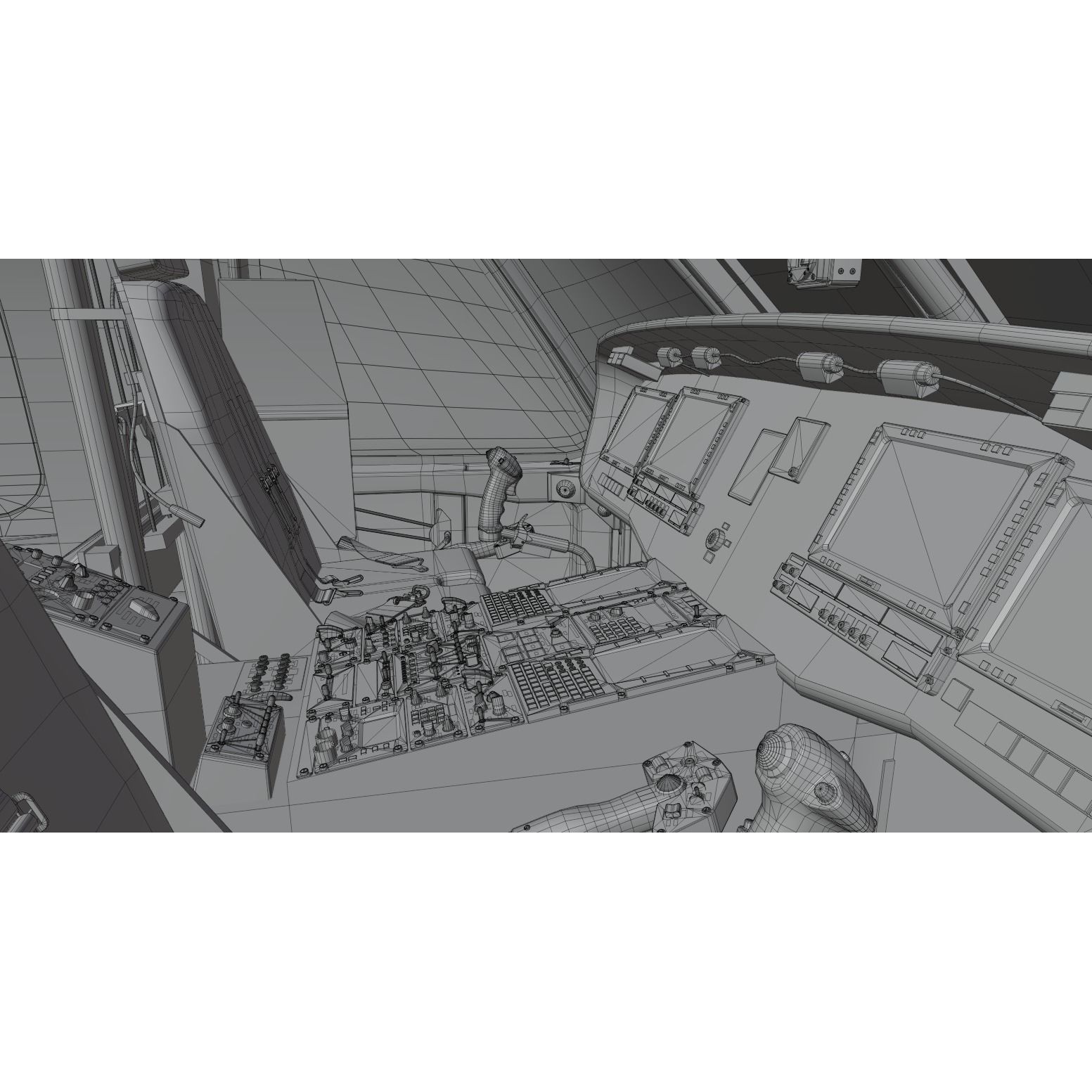 UH-60 Blackhawk Helicopter - Game-Ready 3D Model - View 27