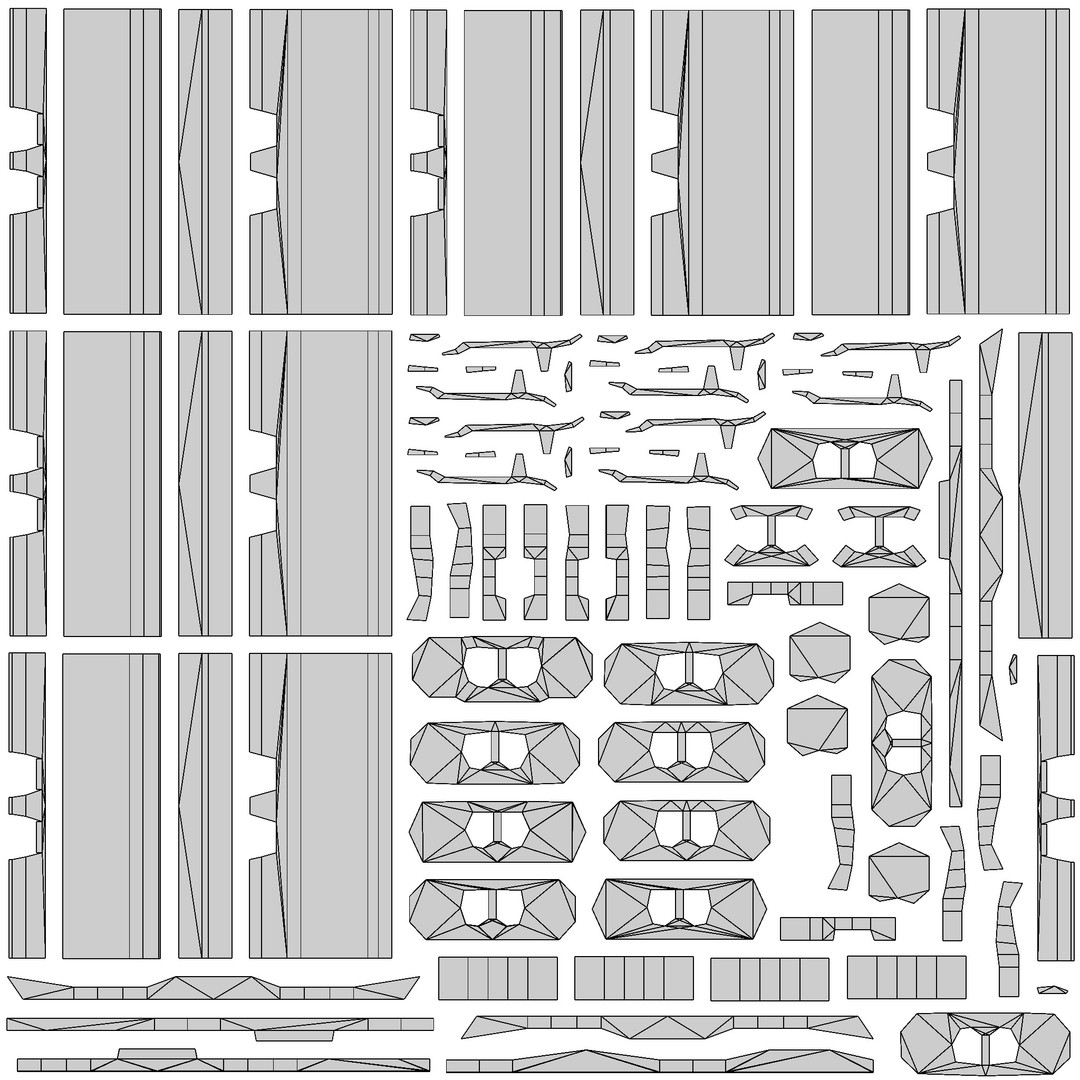 Excavator Hydraulic 3D Model – Ultra-Realistic Game-Ready Asset, FBX/OBJ - View 29