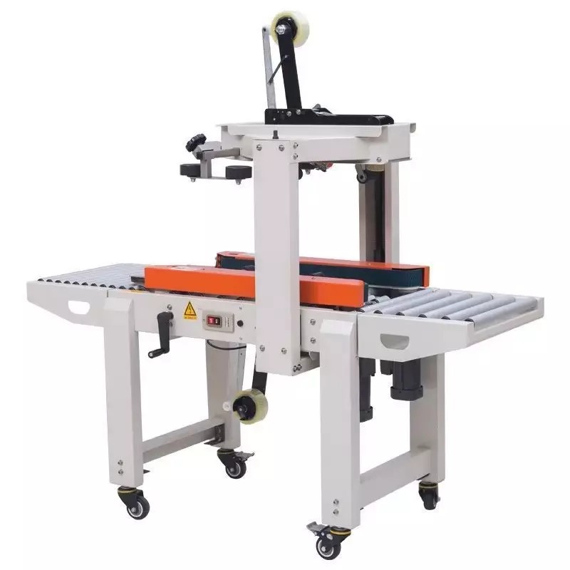 Carton Sealing Machine 3D Model – Industrial Packaging Automation, FBX - View 3