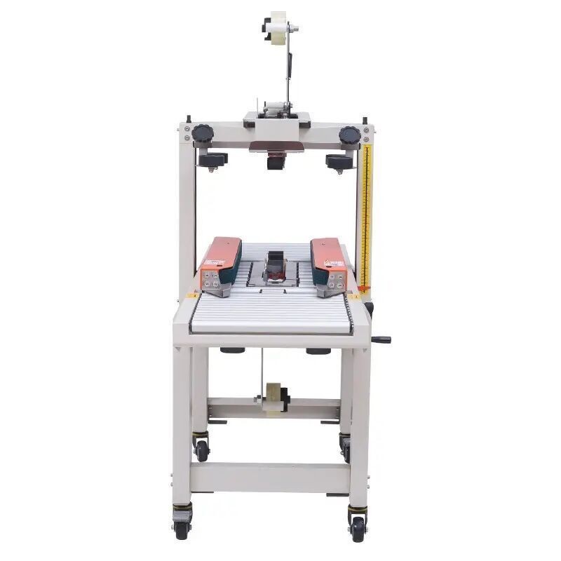 Carton Sealing Machine 3D Model – Industrial Packaging Automation, FBX - View 9