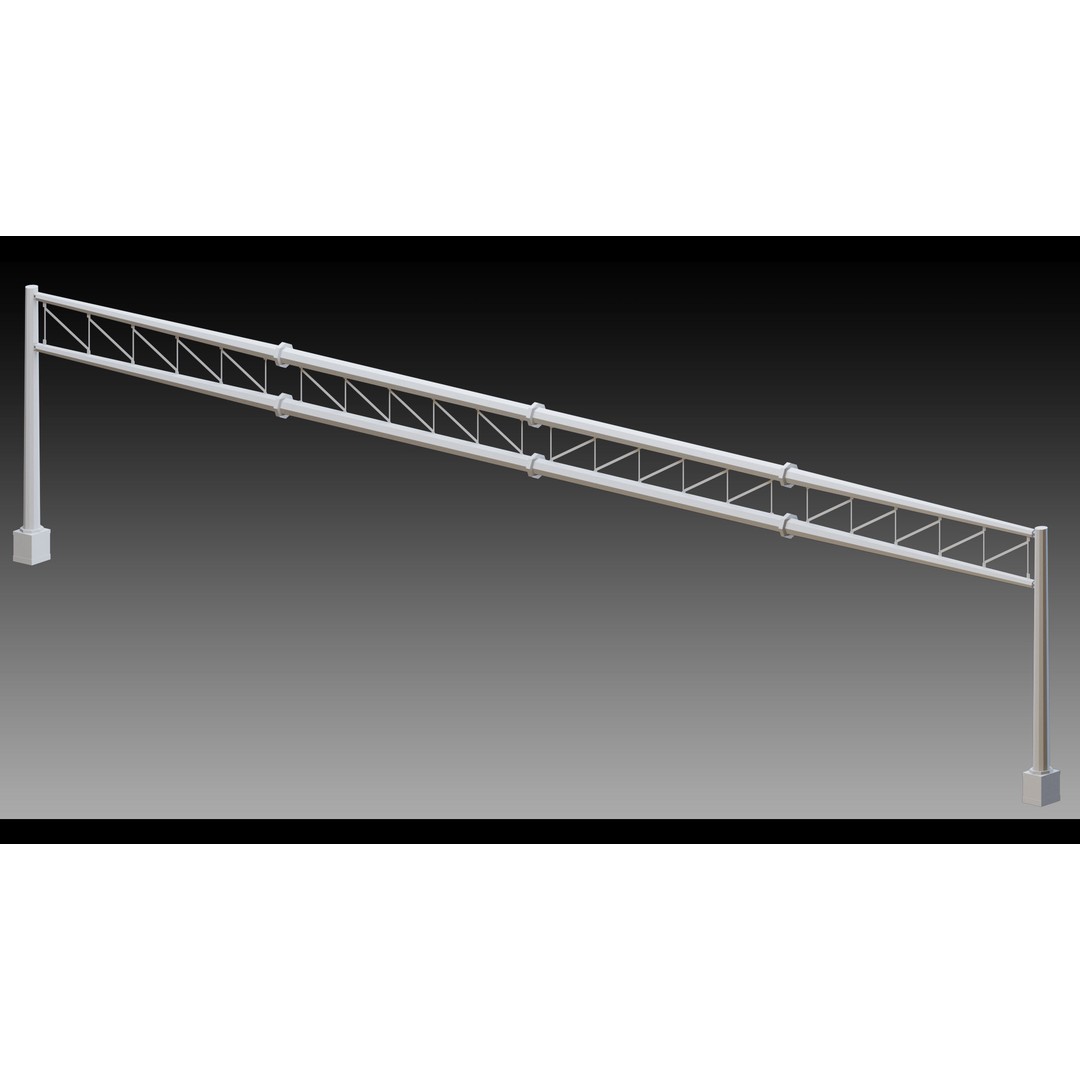 Billboard Props 3D Model – High Detail Polygon Mesh, FBX, OBJ - View 14