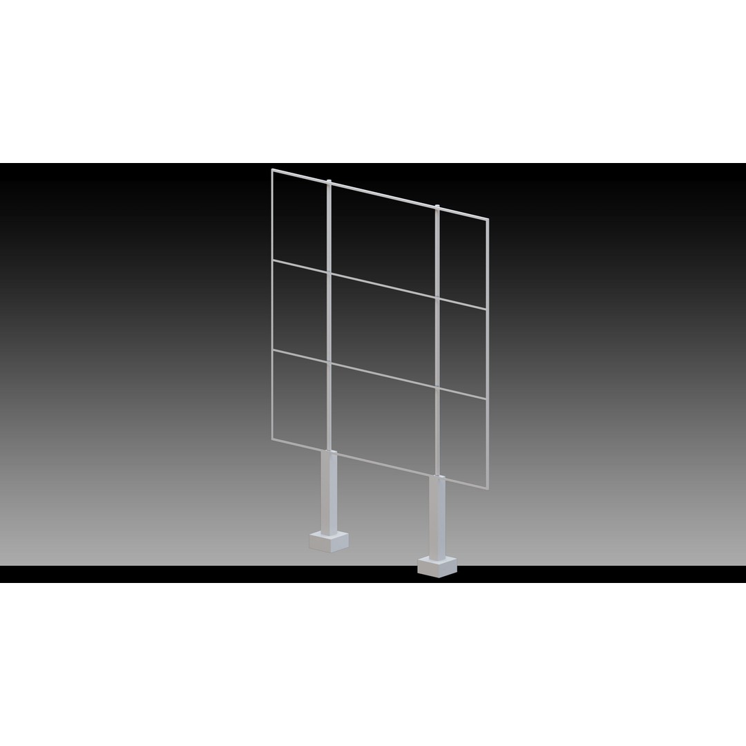 Billboard Props 3D Model – High Detail Polygon Mesh, FBX, OBJ - View 32
