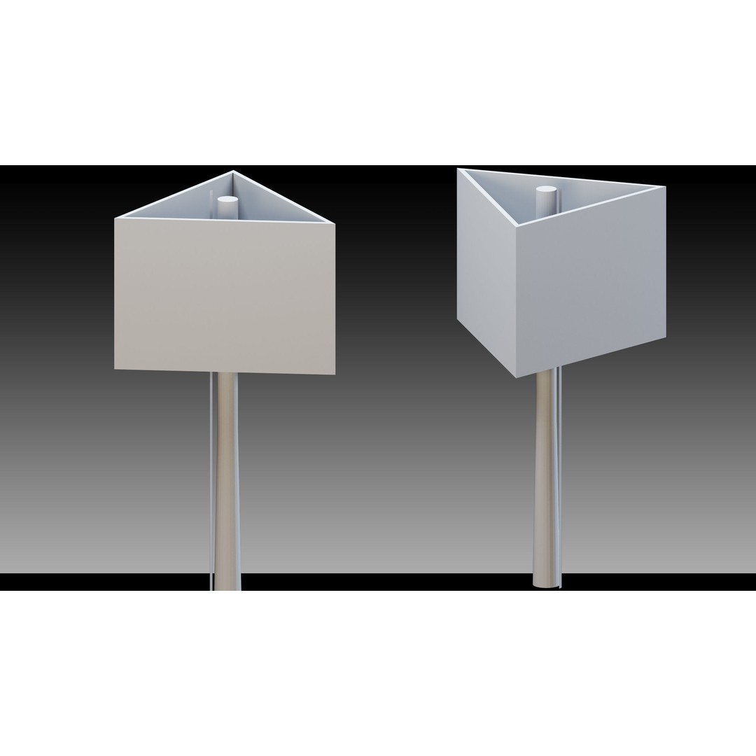 Billboard Props 3D Model – High Detail Polygon Mesh, FBX, OBJ - View 38