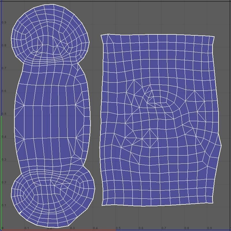 Almond Chocolatine 3D Model – Low Poly PBR Game Asset, FBX - View 5
