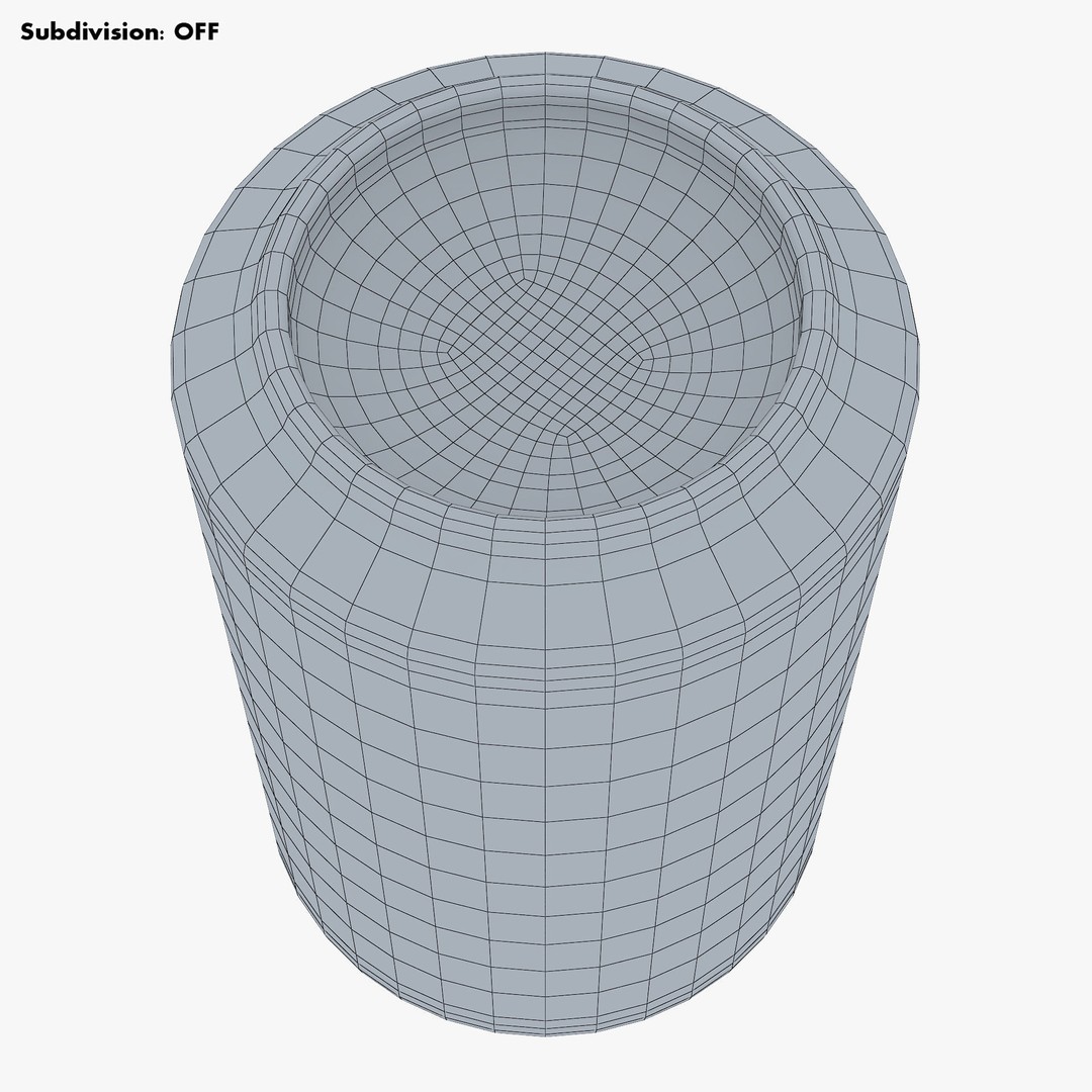 Aluminum Standard Can 330ml 3D Model – PBR Textured, Game-Ready Formats - View 18