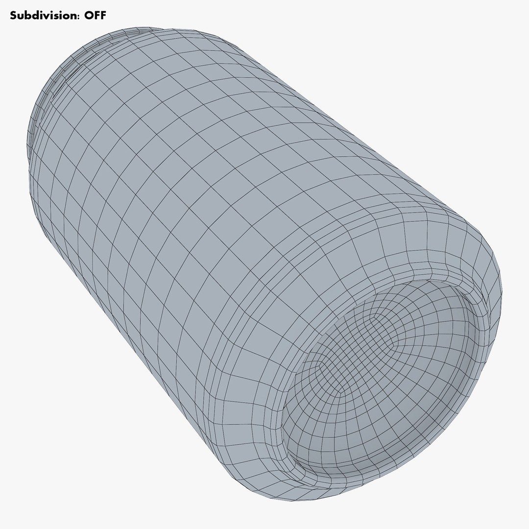 Aluminum Standard Can 330ml 3D Model – PBR Textured, Game-Ready Formats - View 24