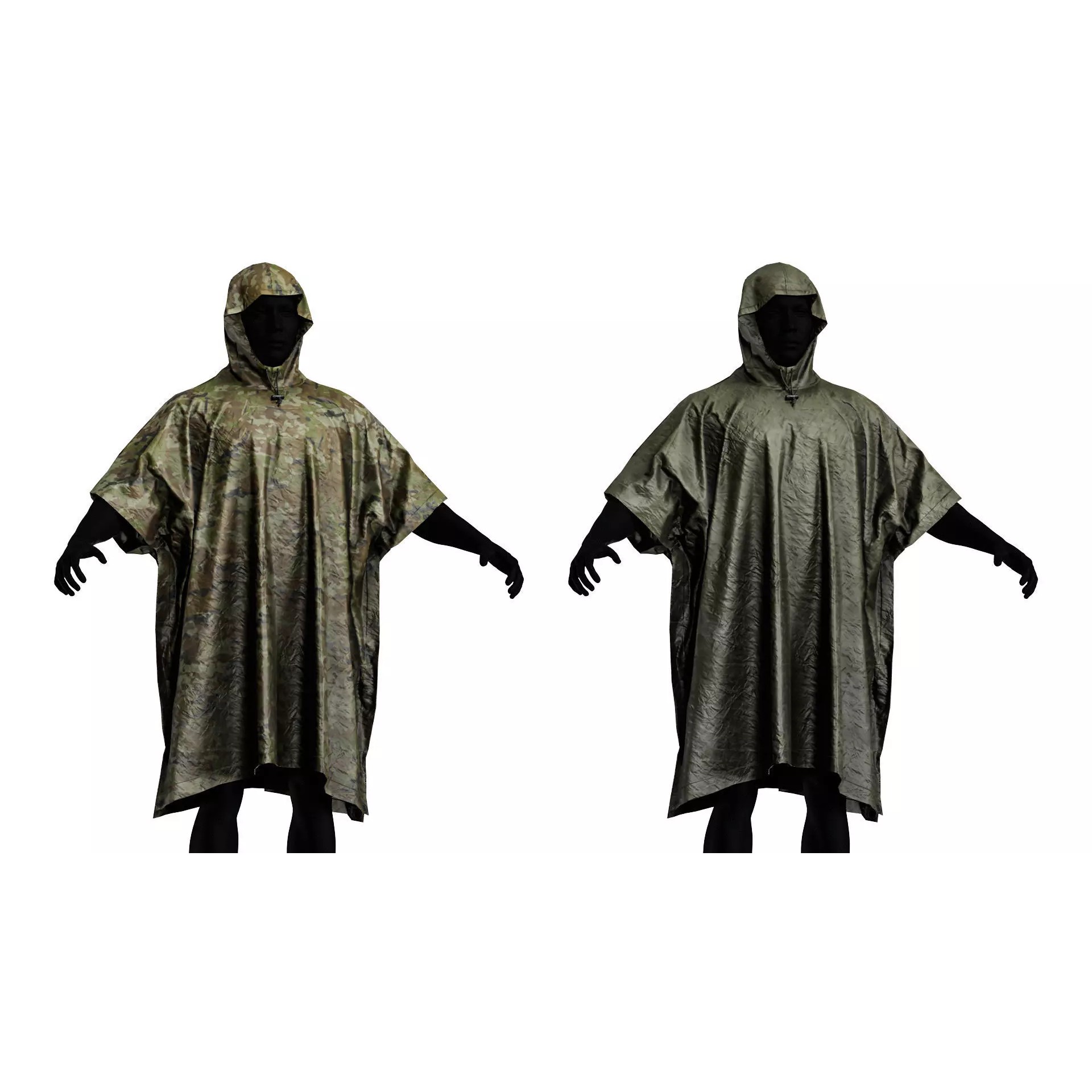 Valhalla Poncho - Low-Poly Game-Ready 3D Model - View 2