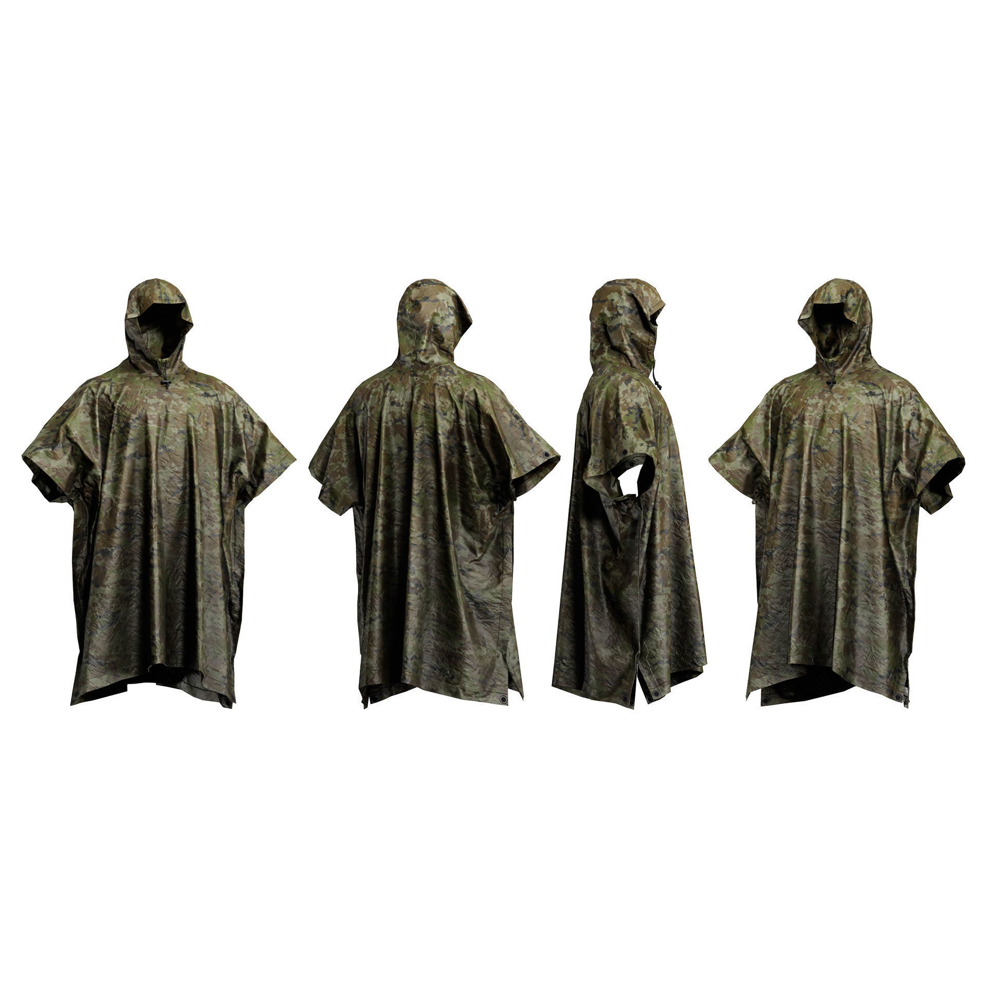 Valhalla Poncho - Low-Poly Game-Ready 3D Model - View 6