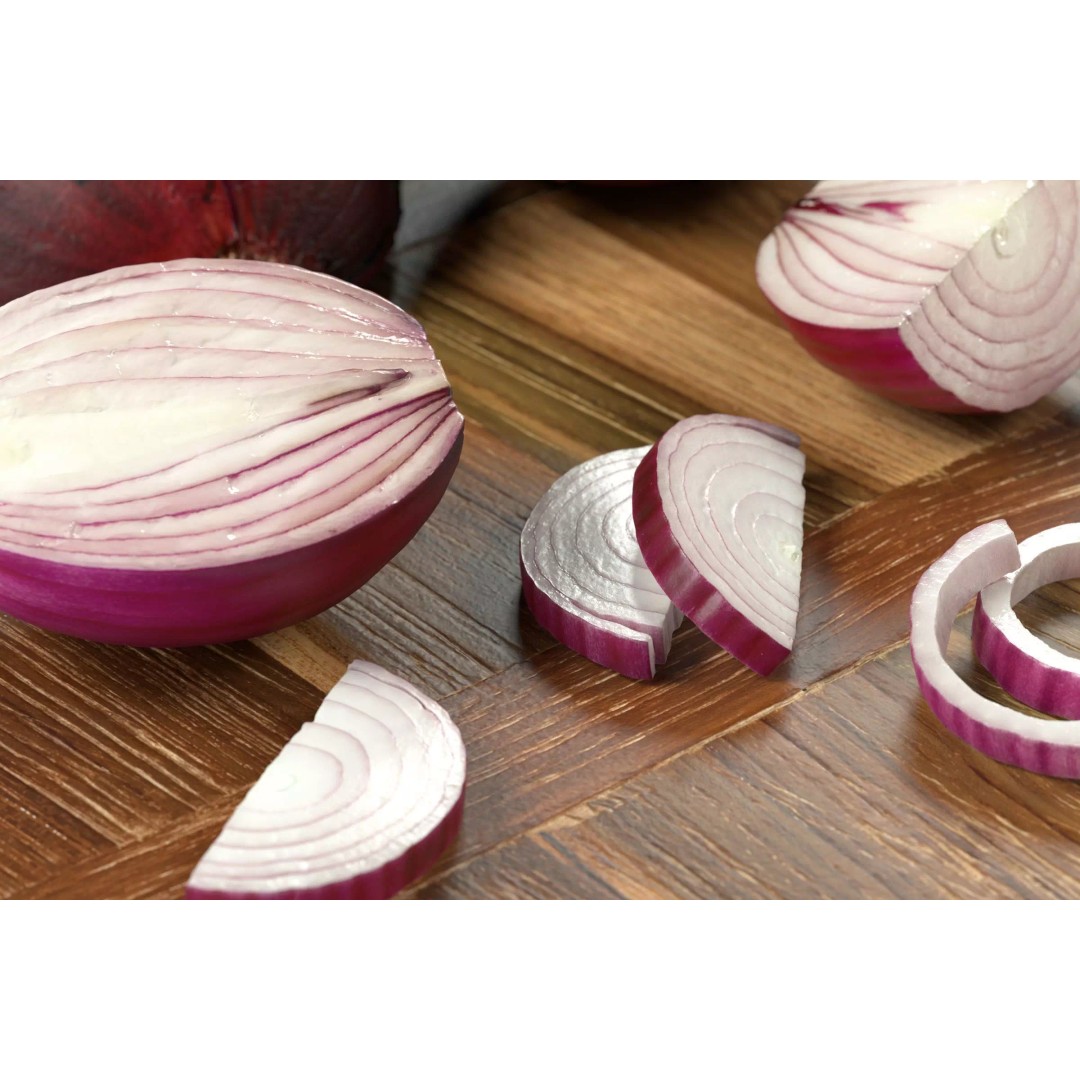 Red Onions 3D Model – Detailed Kitchen Vegetable Set, PBR, FBX, OBJ - View 4