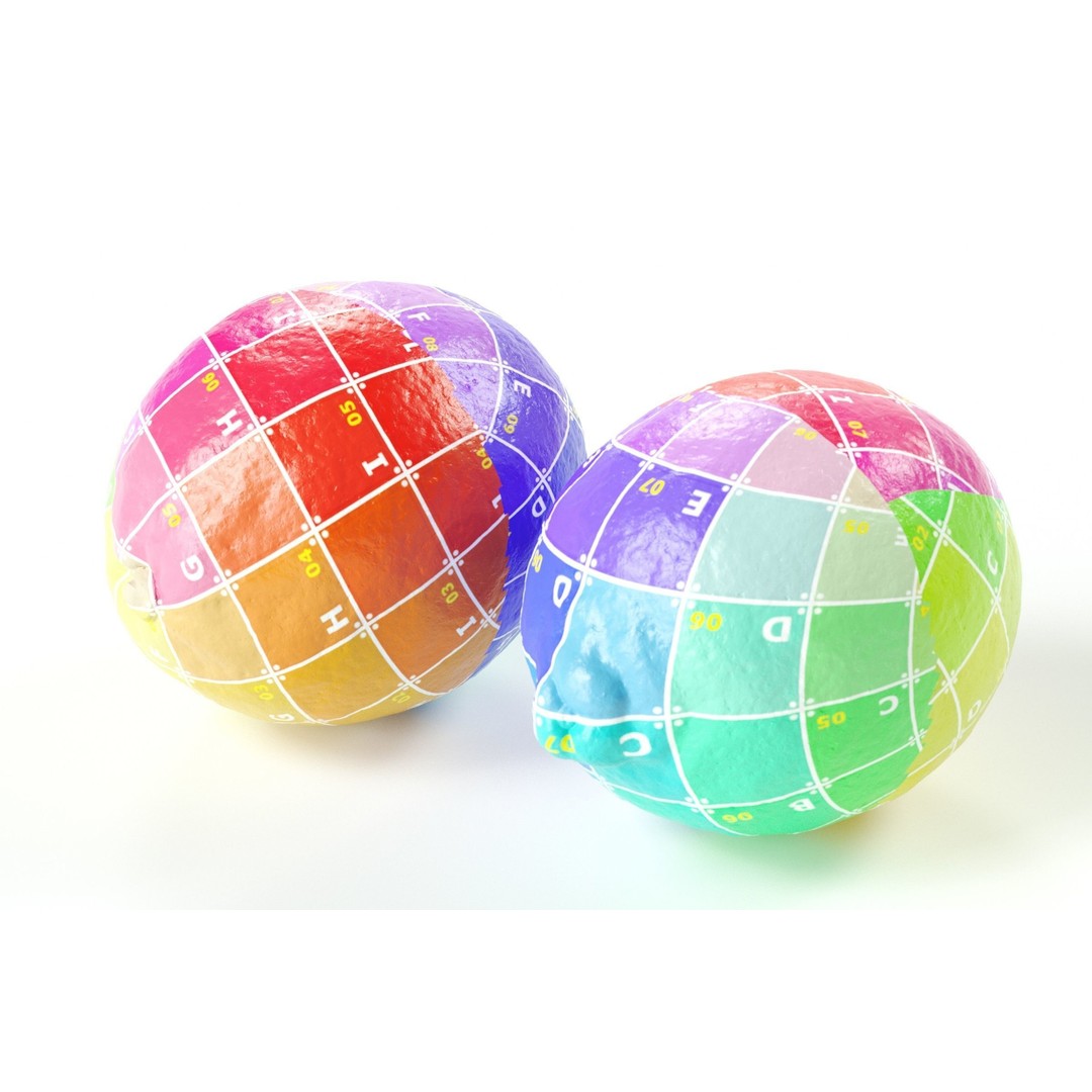 Lemon 3D Model – Photoreal Fruit Asset, PBR Textures, FBX, OBJ - View 6