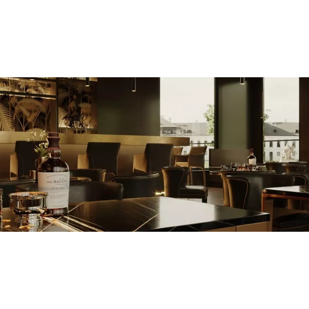 Restaurant Interior Design 3D Model – Modern Café Layout, FBX, OBJ - View 9