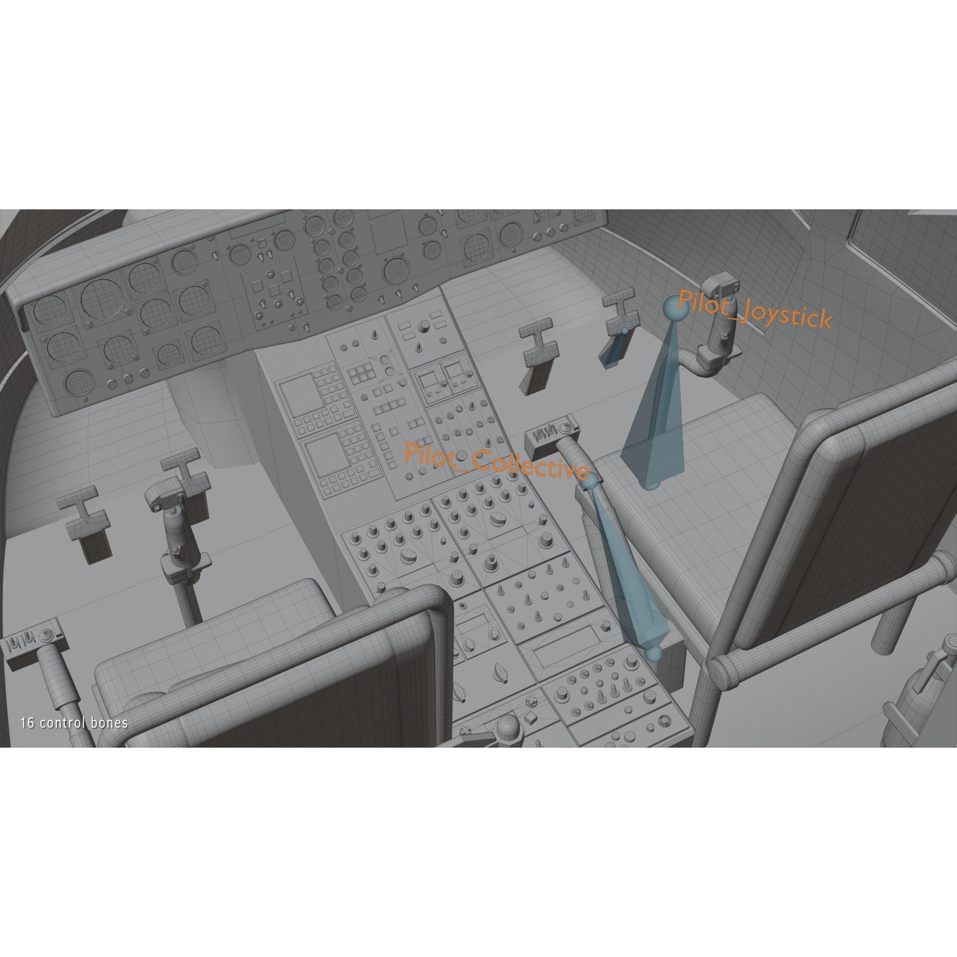 Westland Sea King HC4 - Game-Ready 3D Model - View 22