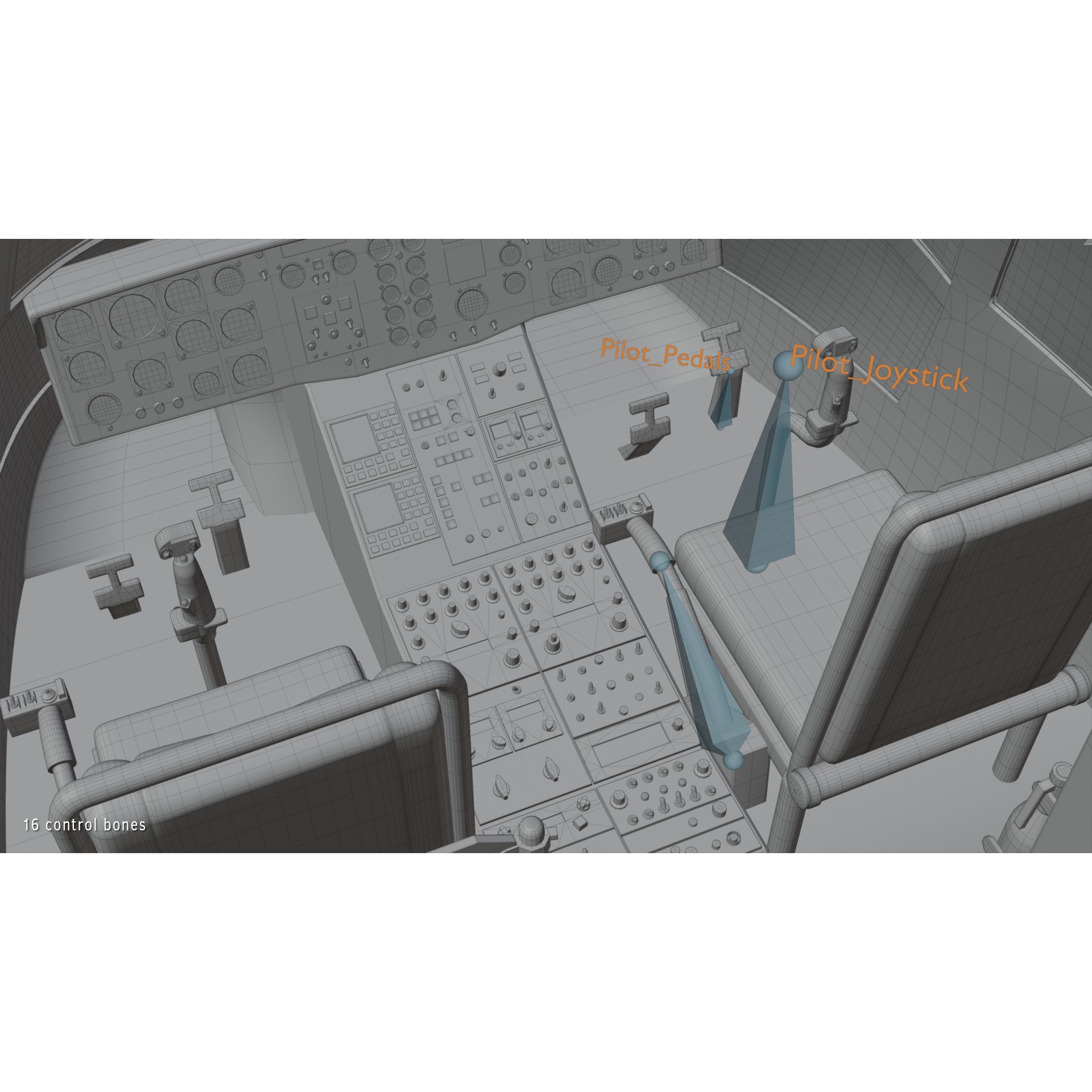 Westland Sea King HC4 - Game-Ready 3D Model - View 23