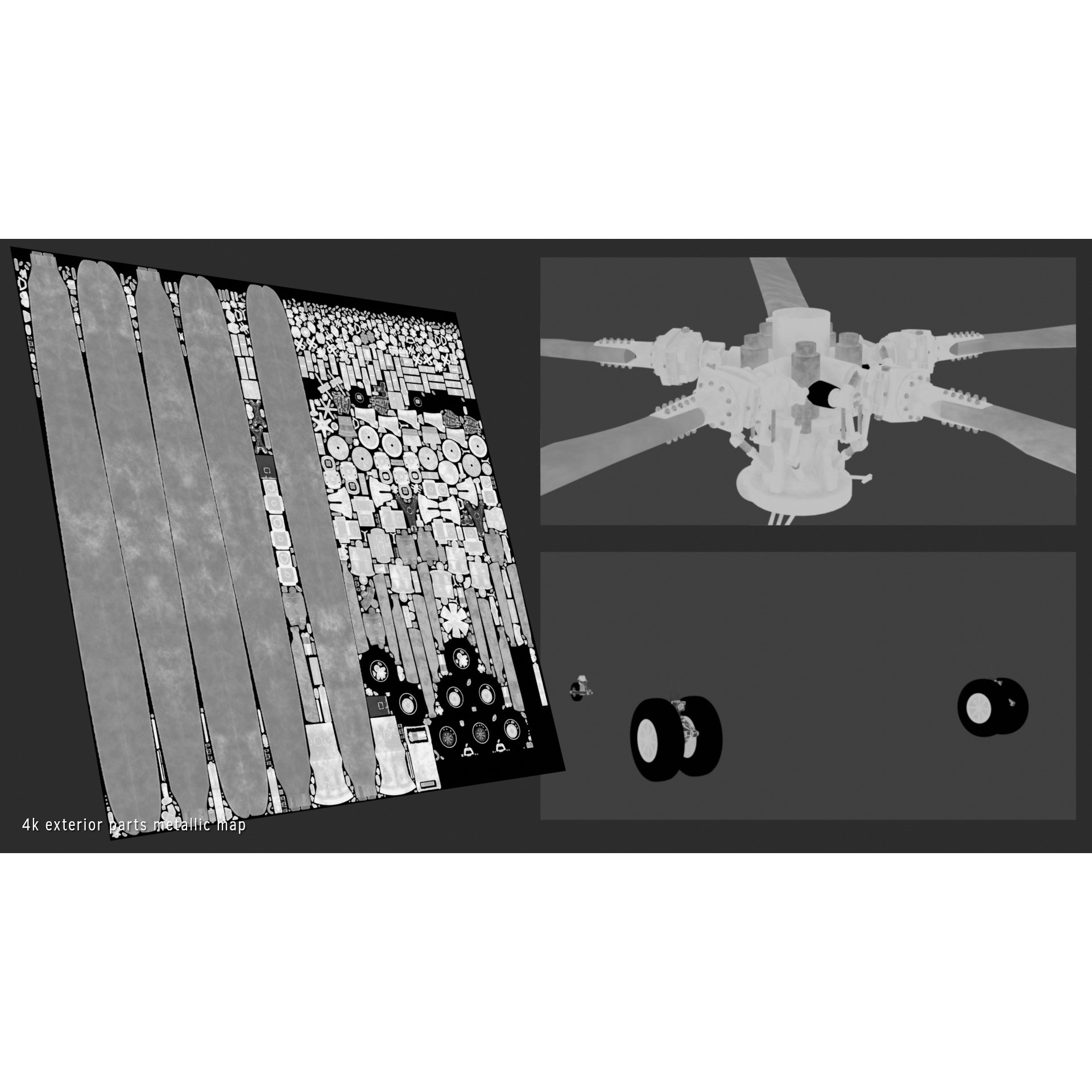 Westland Sea King HC4 - Game-Ready 3D Model - View 31