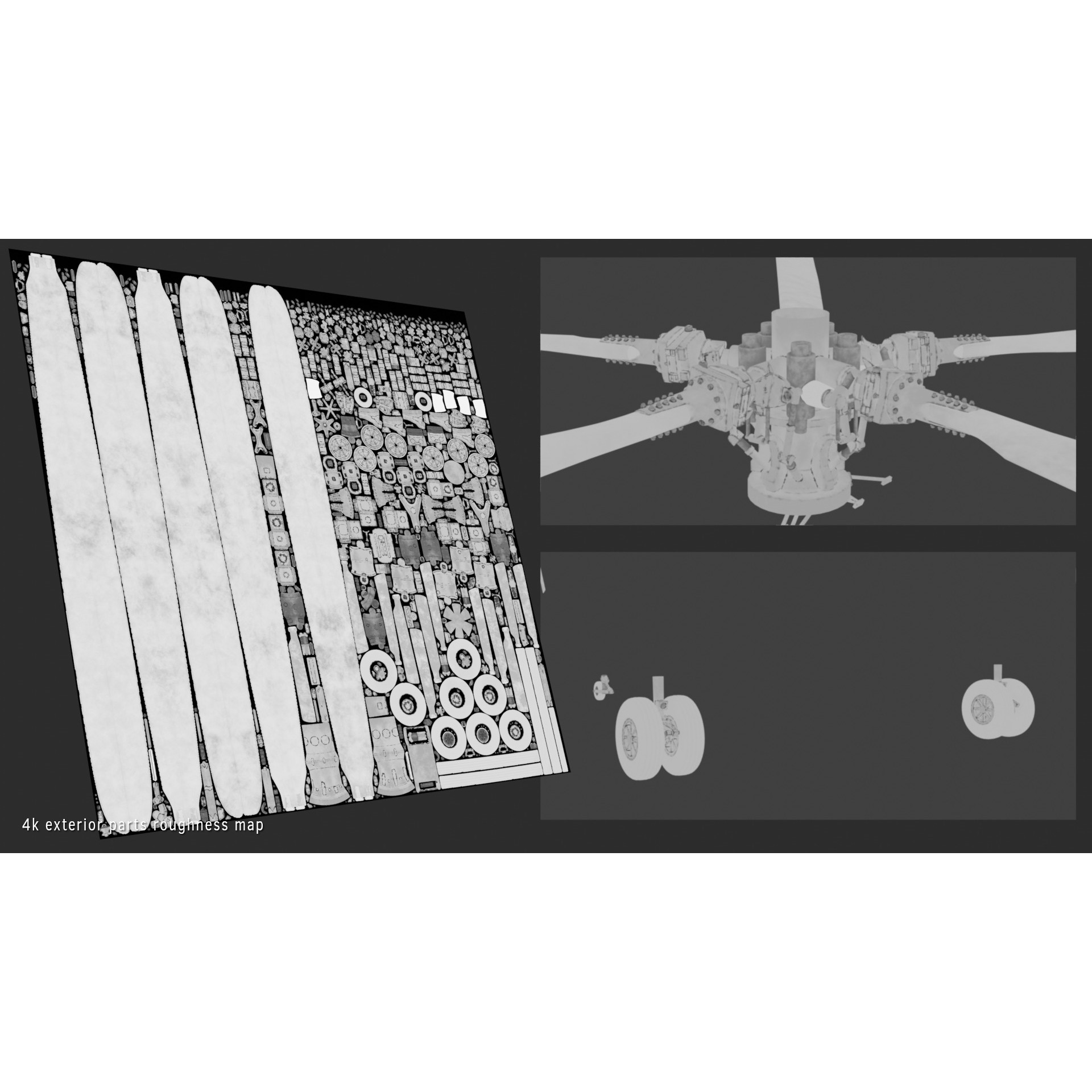 Westland Sea King HC4 - Game-Ready 3D Model - View 32