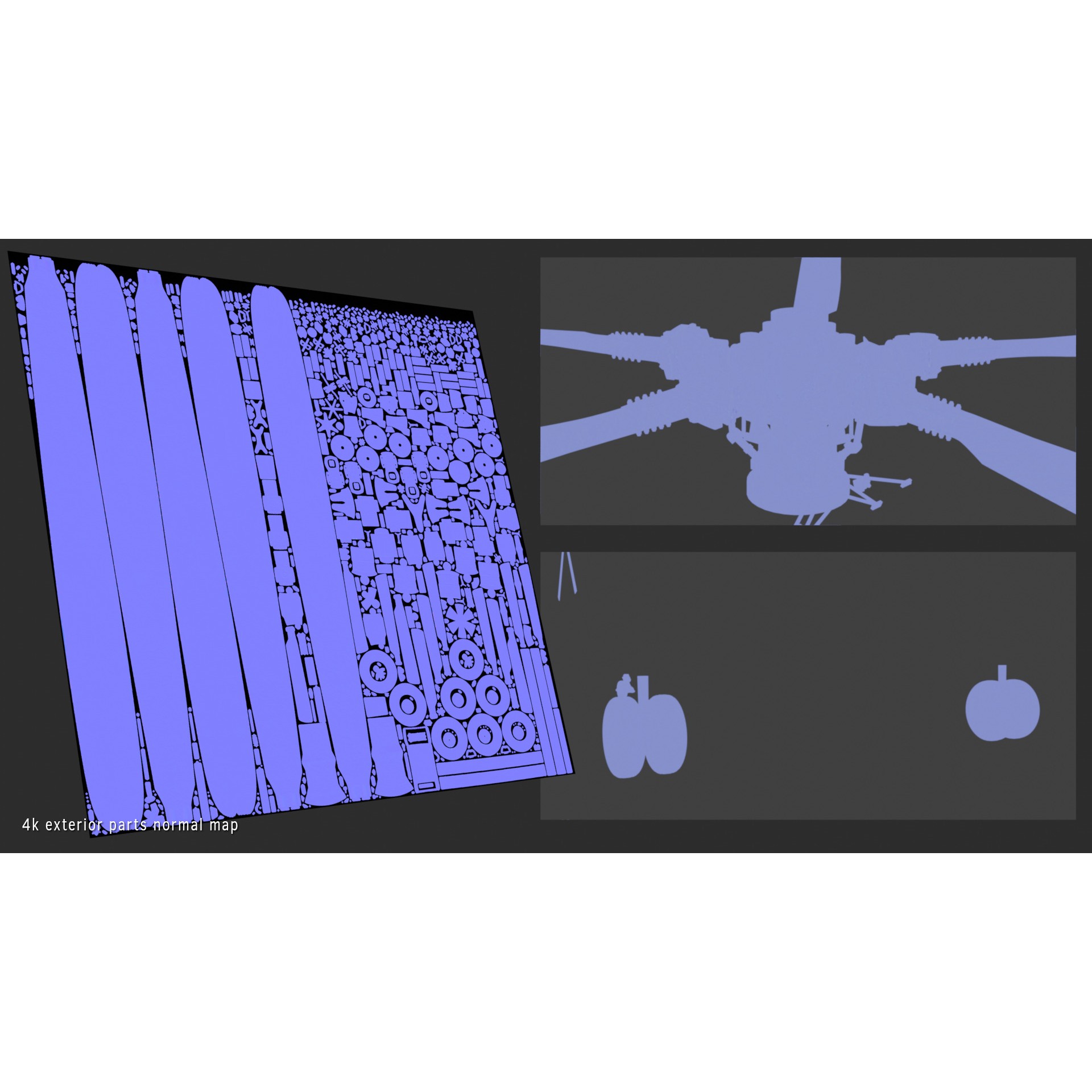 Westland Sea King HC4 - Game-Ready 3D Model - View 33