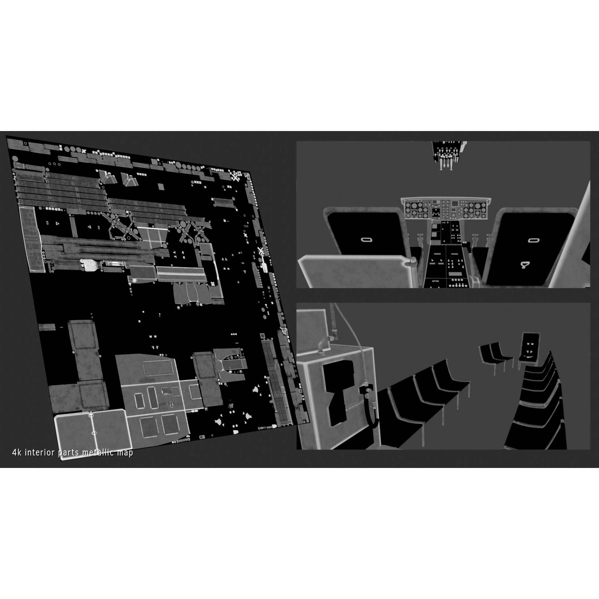 Westland Sea King HC4 - Game-Ready 3D Model - View 36