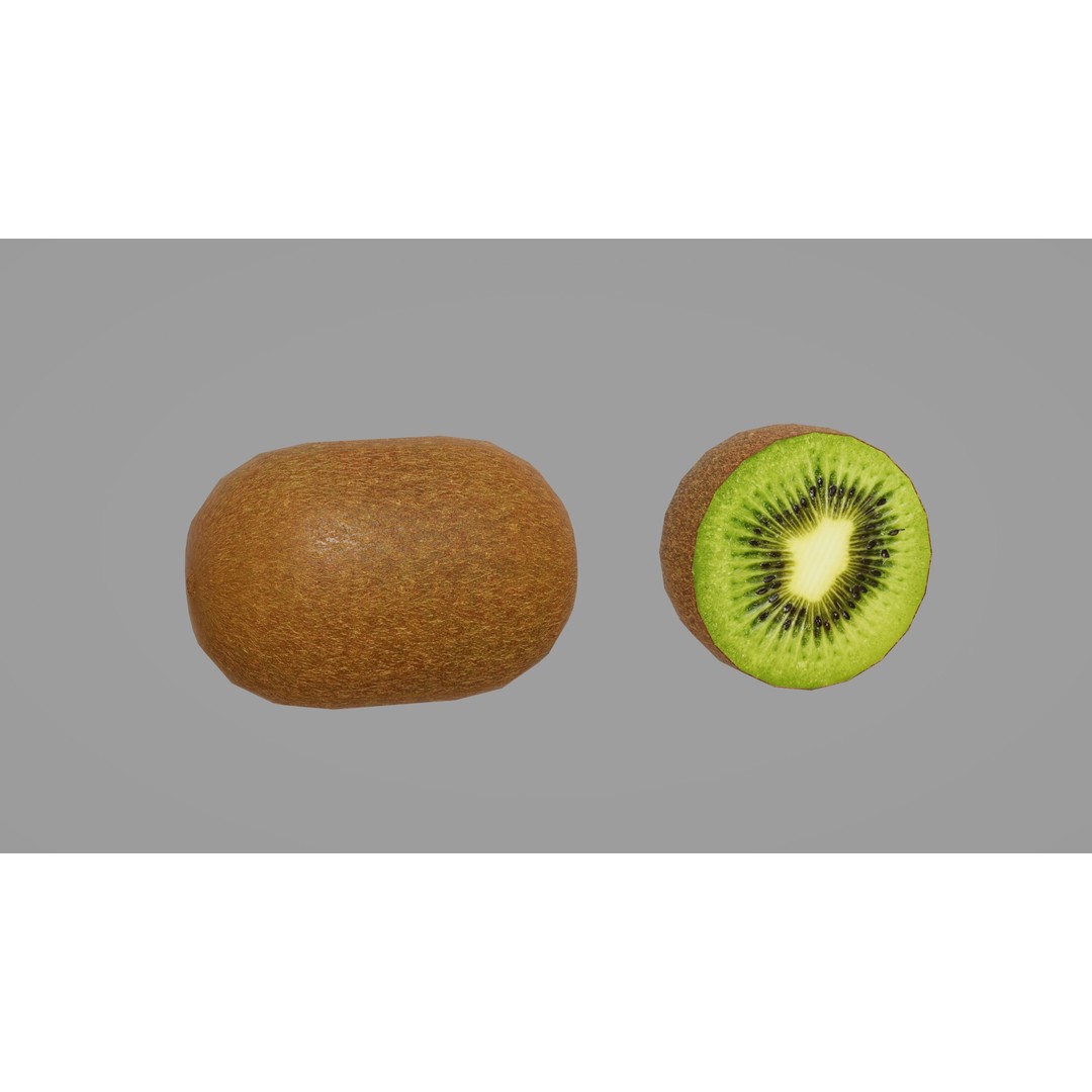 Fruits 3D Model – Low Poly Game Asset with PBR Textures, FBX - View 14
