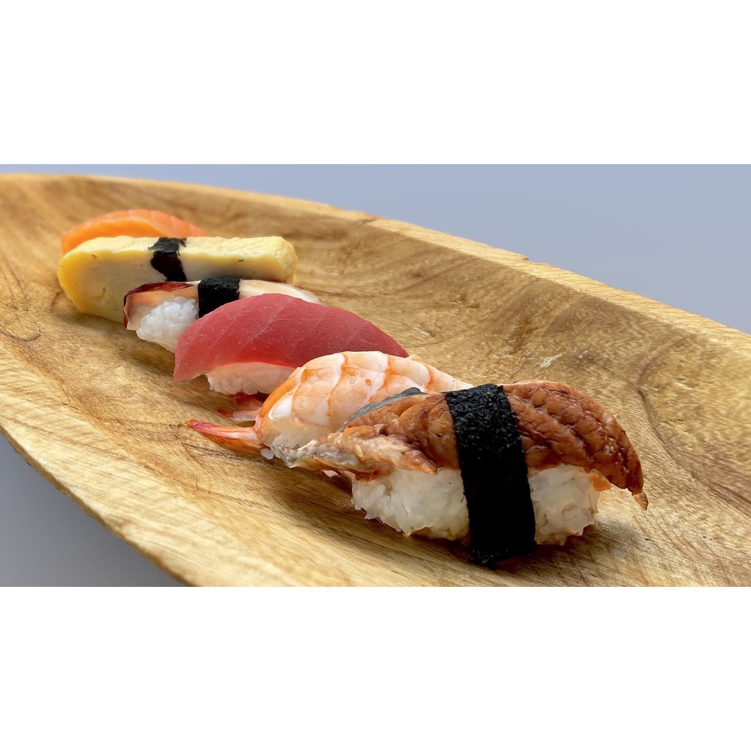 Sushi 3D Model – Low Poly Game Asset, PBR Textures, FBX, Blender - View 7