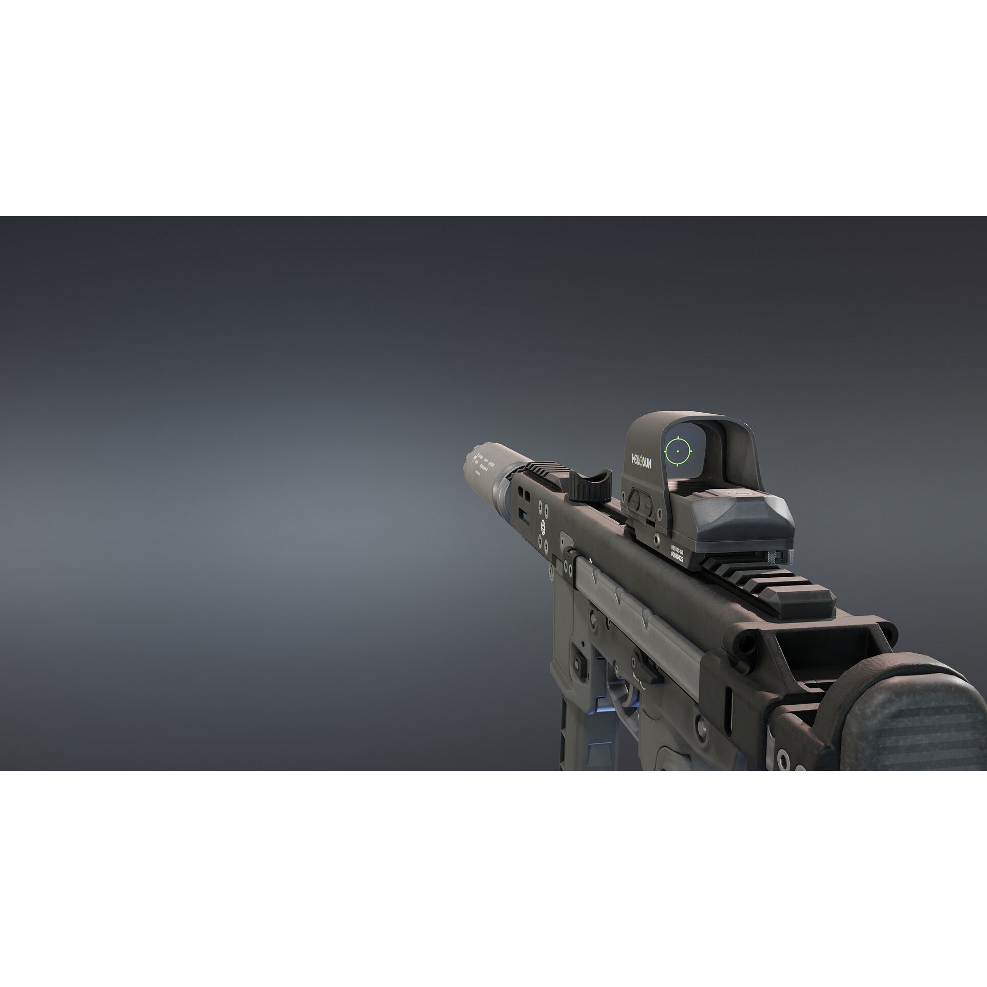 BT KH9 SMG - Low-Poly Game-Ready 3D Model - View 13