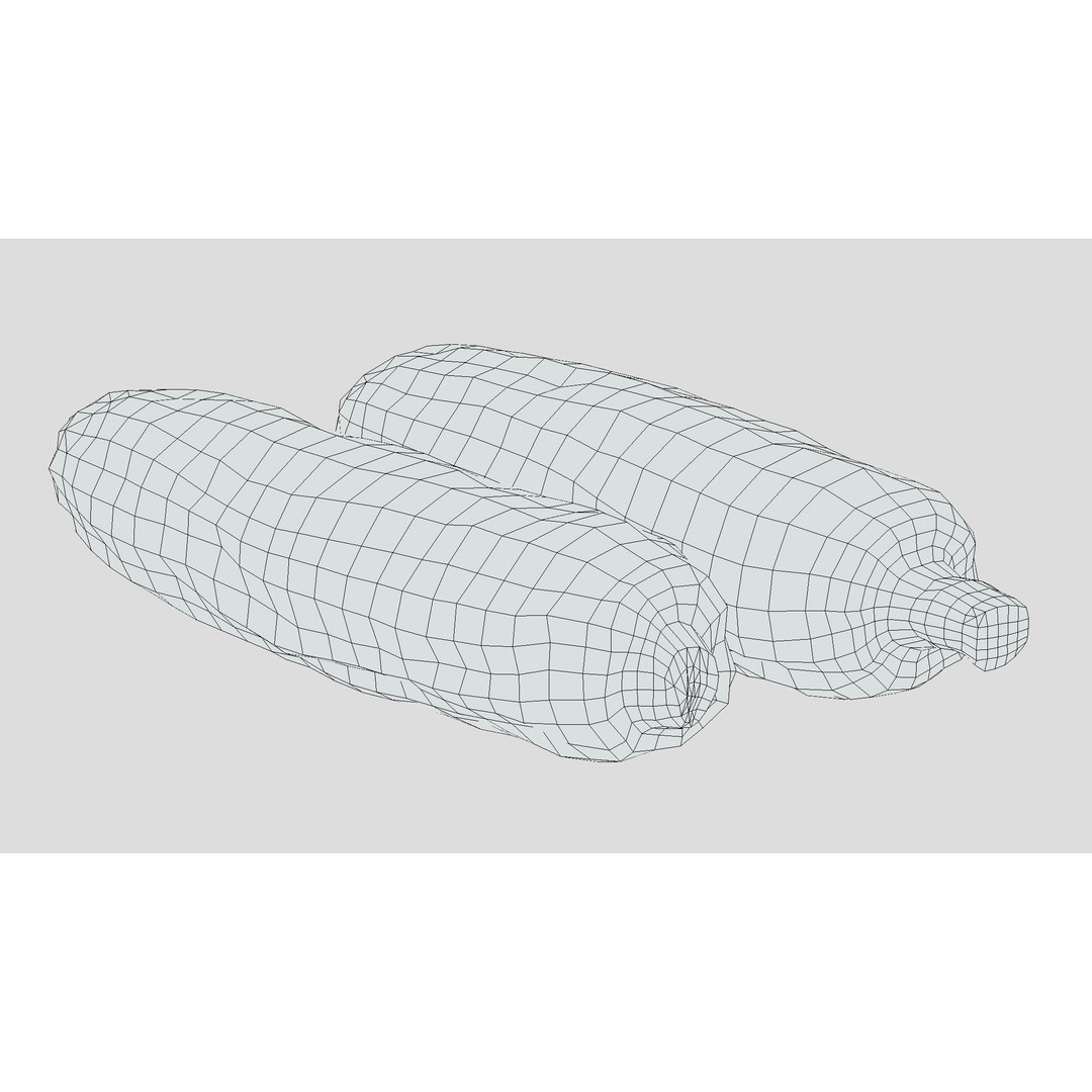 Corn 3D Model – Low Poly Game Asset, PBR Textures, FBX & OBJ - View 5