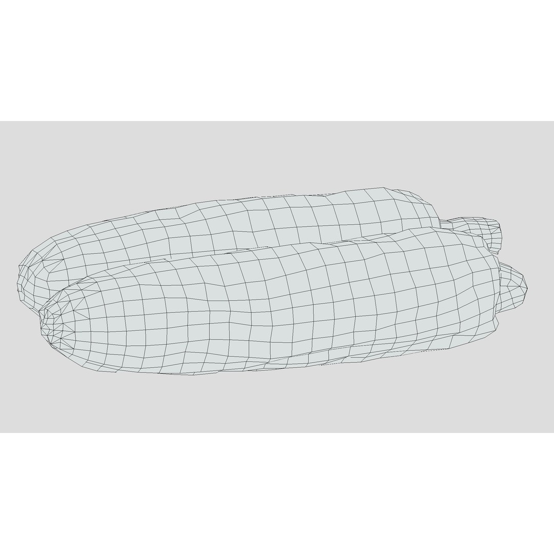 Corn 3D Model – Low Poly Game Asset, PBR Textures, FBX & OBJ - View 9