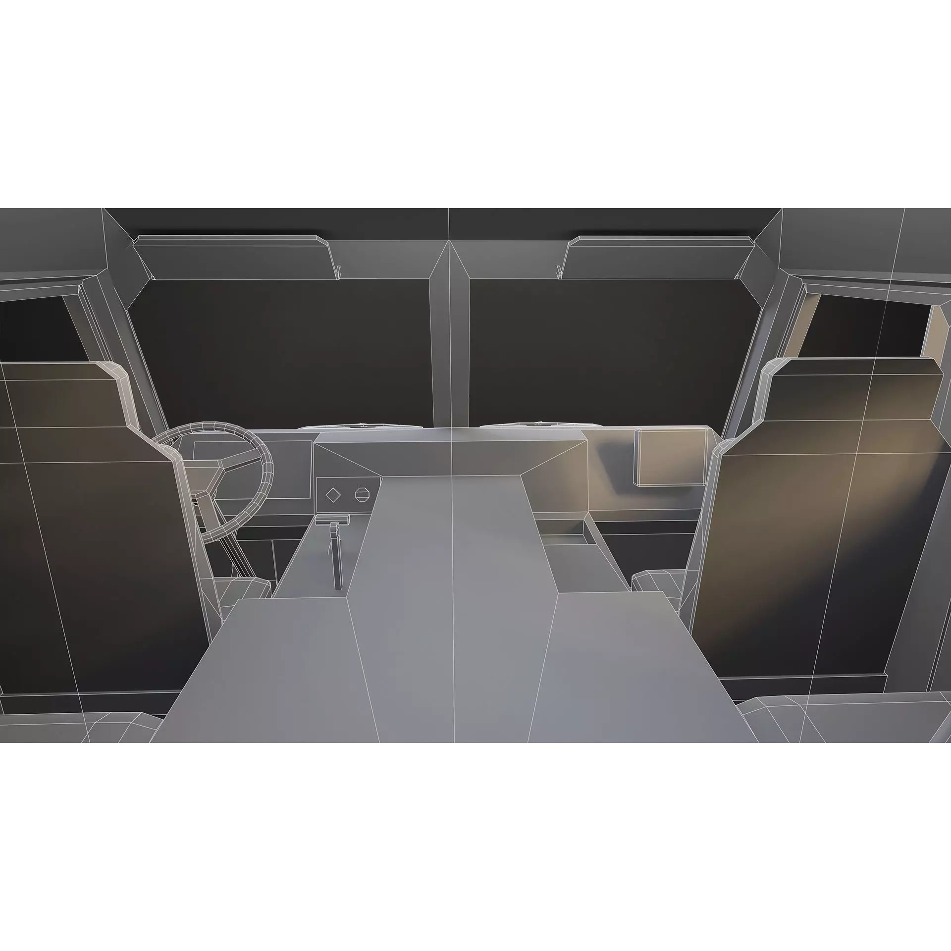 Military Truck V2 - Low-Poly Game-Ready 3D Model