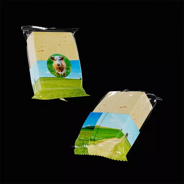 Piece of Cheese 3D Model – Photorealistic Food Asset, FBX, Blender - View 2
