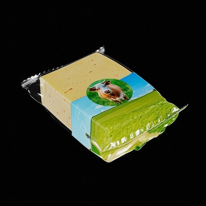 Piece of Cheese 3D Model – Photorealistic Food Asset, FBX, Blender - View 5