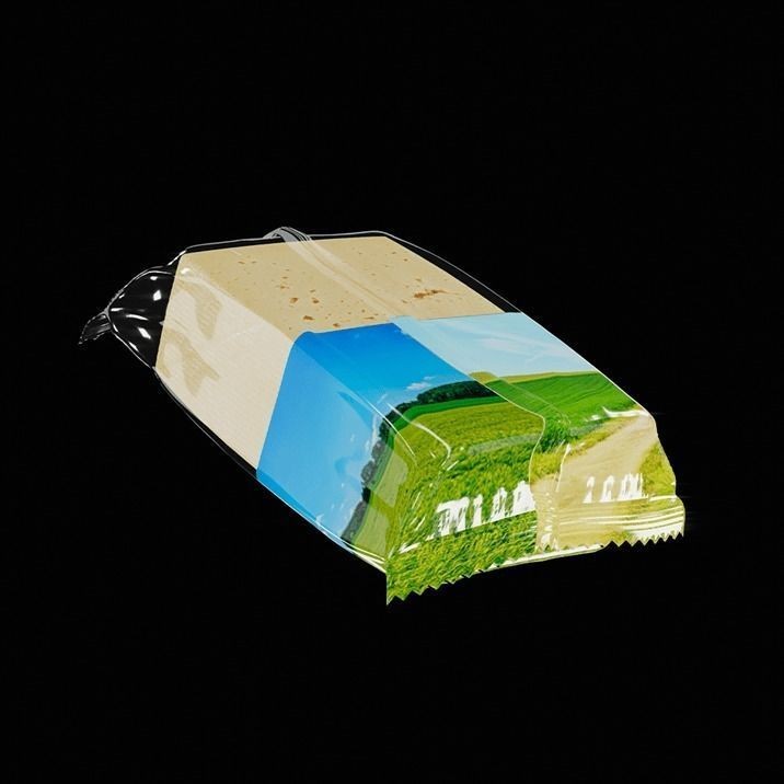 Piece of Cheese 3D Model – Photorealistic Food Asset, FBX, Blender - View 6